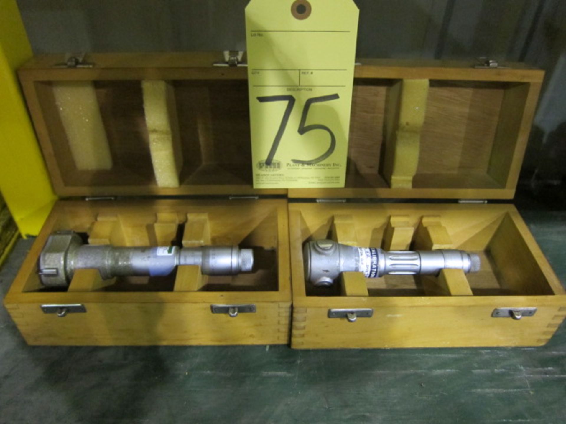 LOT OF HOLE MICROMETERS (2)