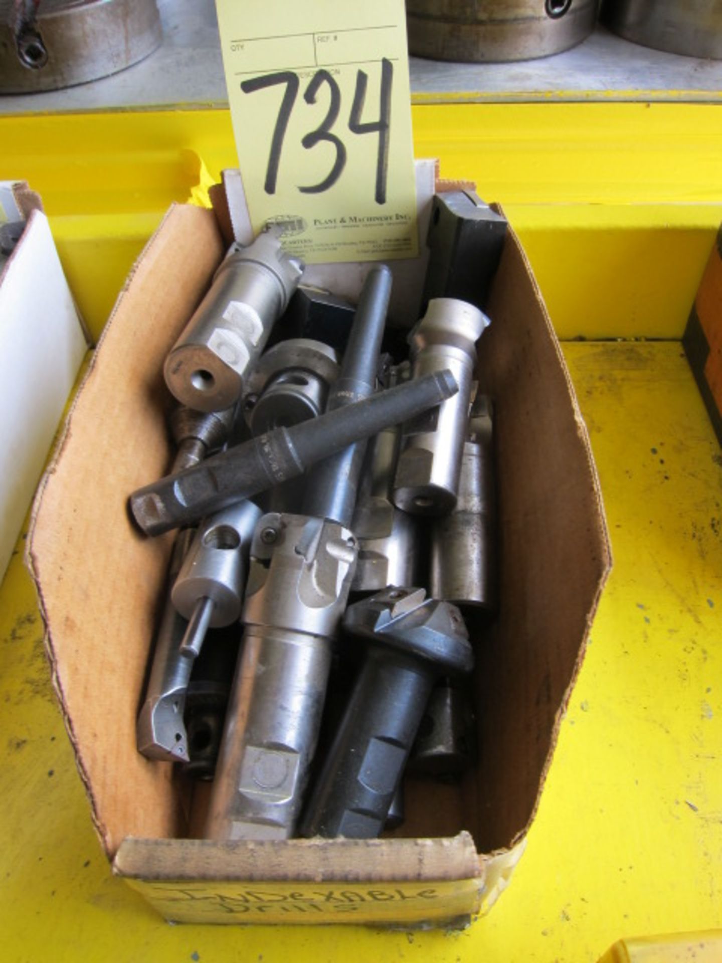 LOT OF INSERT TOOLHOLDERS, assorted