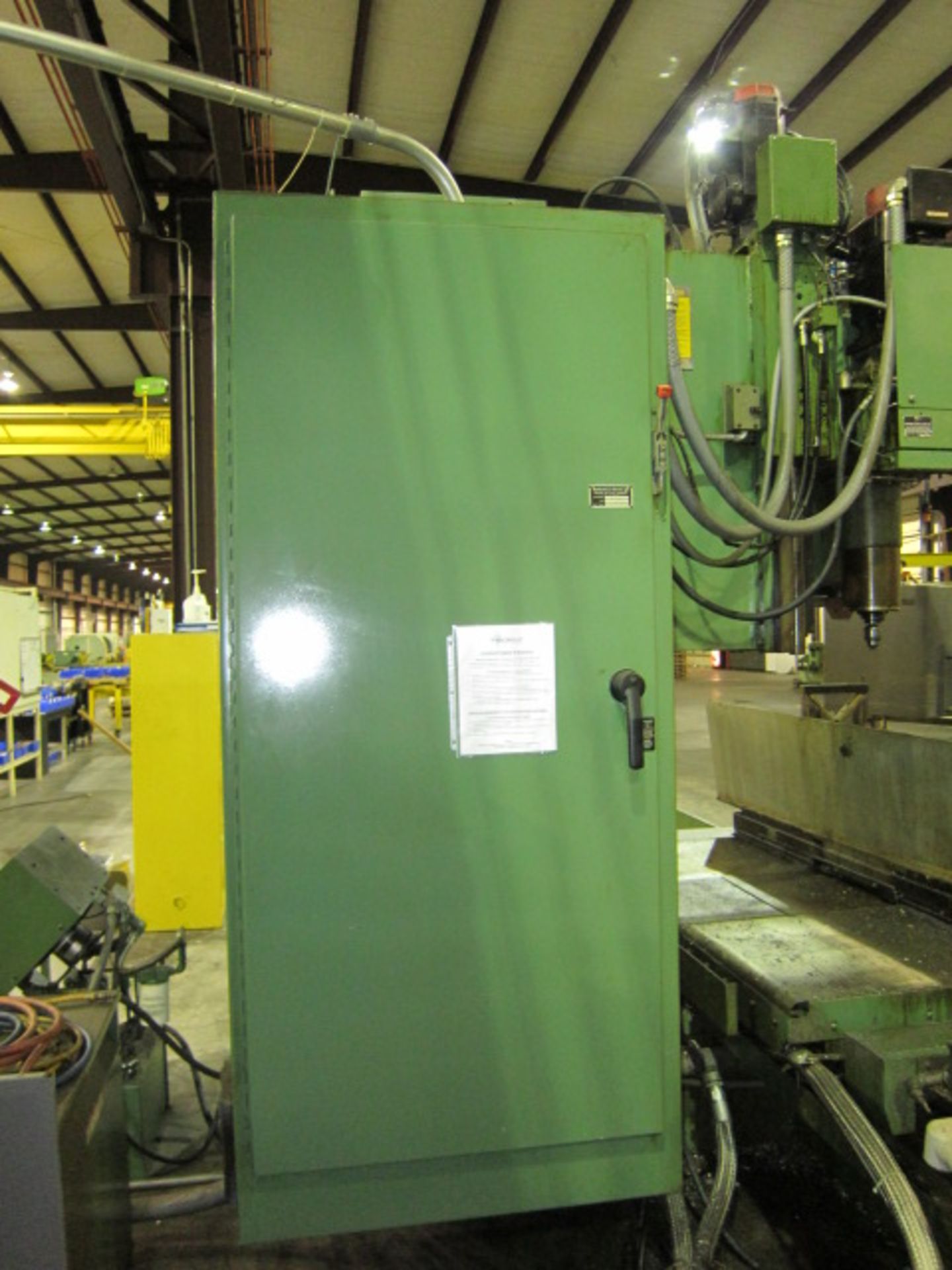 VERTICAL MACHINING CENTER, BROWN & SHARPE MDL. SYSTEM 2000VC 4-AXIS, retrofitted w/Fanuc 18i-M CNC - Image 8 of 9