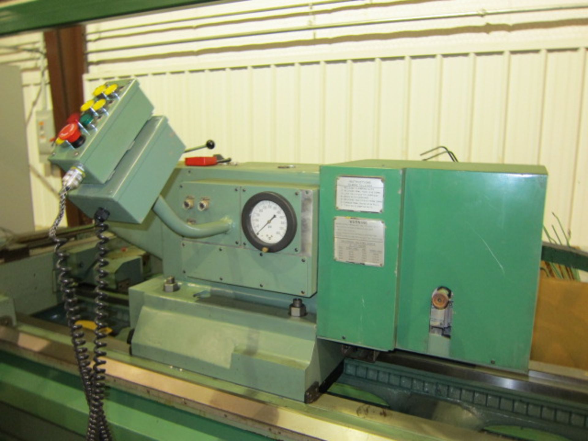 CNC HOLLOW SPINDLE LATHE, LODGE & SHIPLEY MDL. PROFITURN 40, rebuilt & retrofitted 2015 w/Fanuc 0iTD - Image 6 of 15