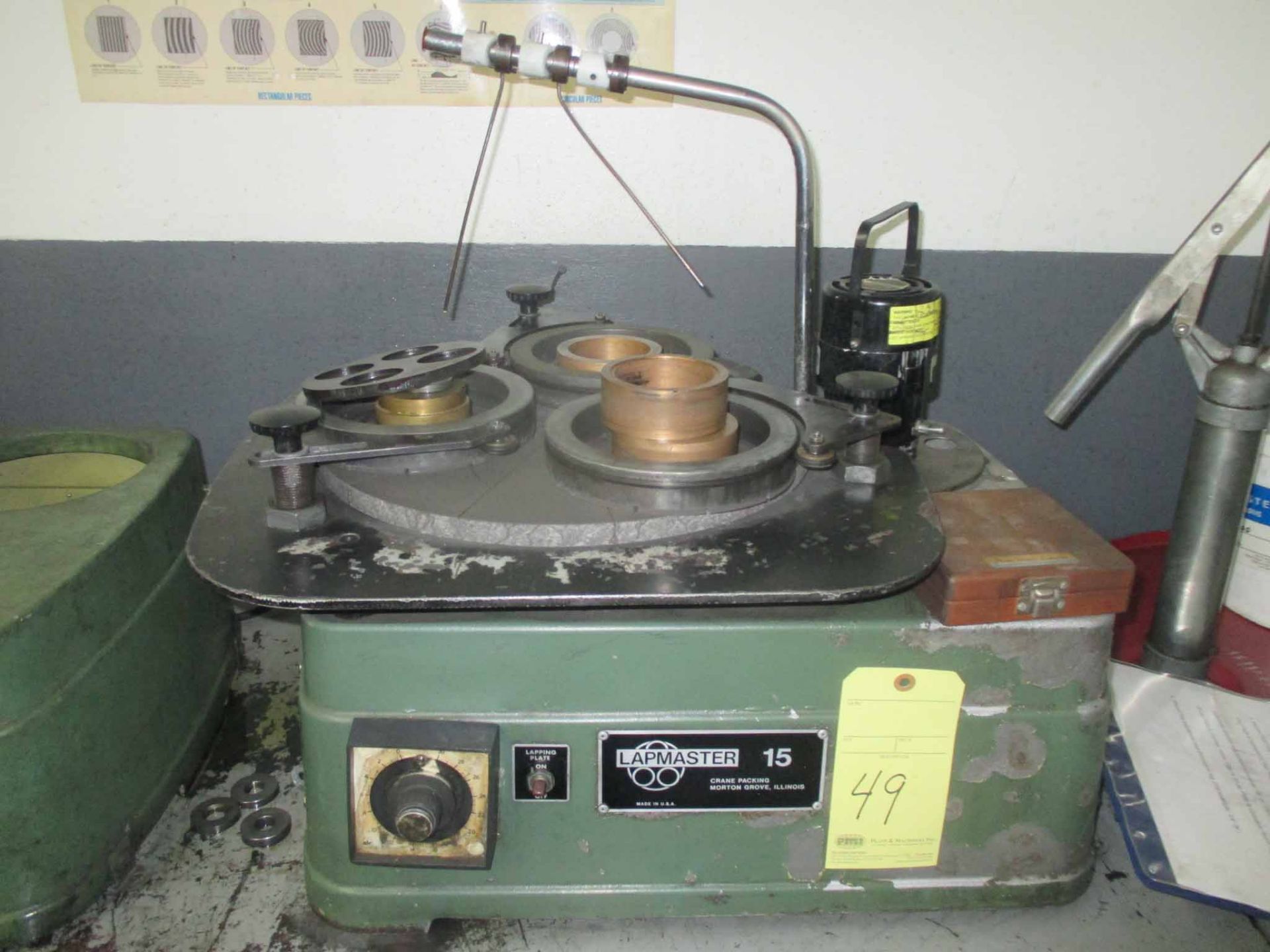 LAPPING MACHINE, LAPMASTER MDL. 15