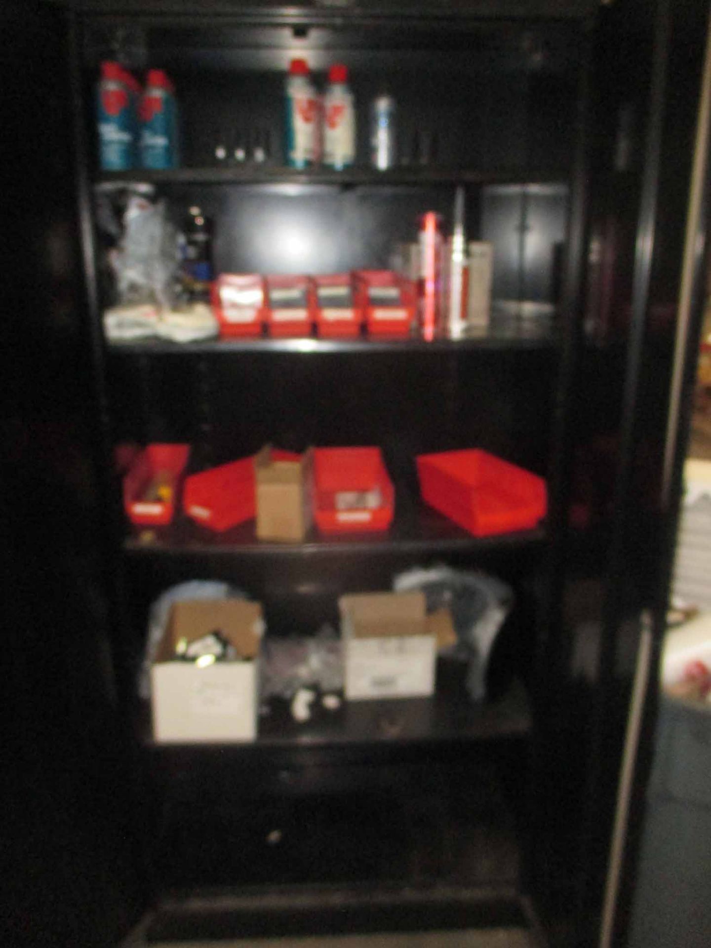LOT CONTENTS OF CABINET