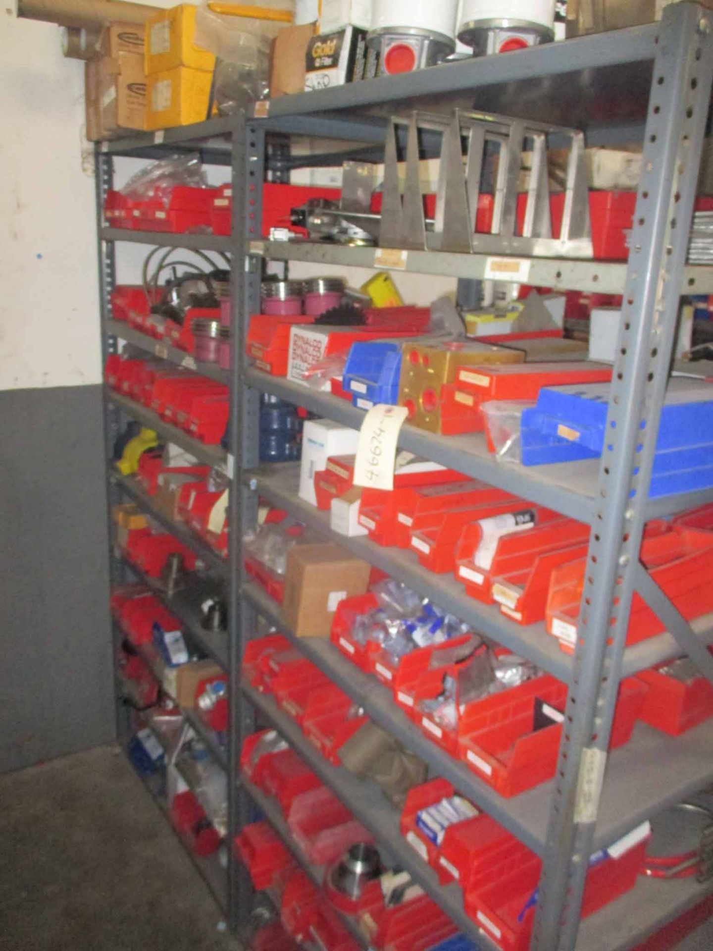 LOT OF SPARE PARTS FOR NITROGEN UNITS, new (on enclosed shelf)
