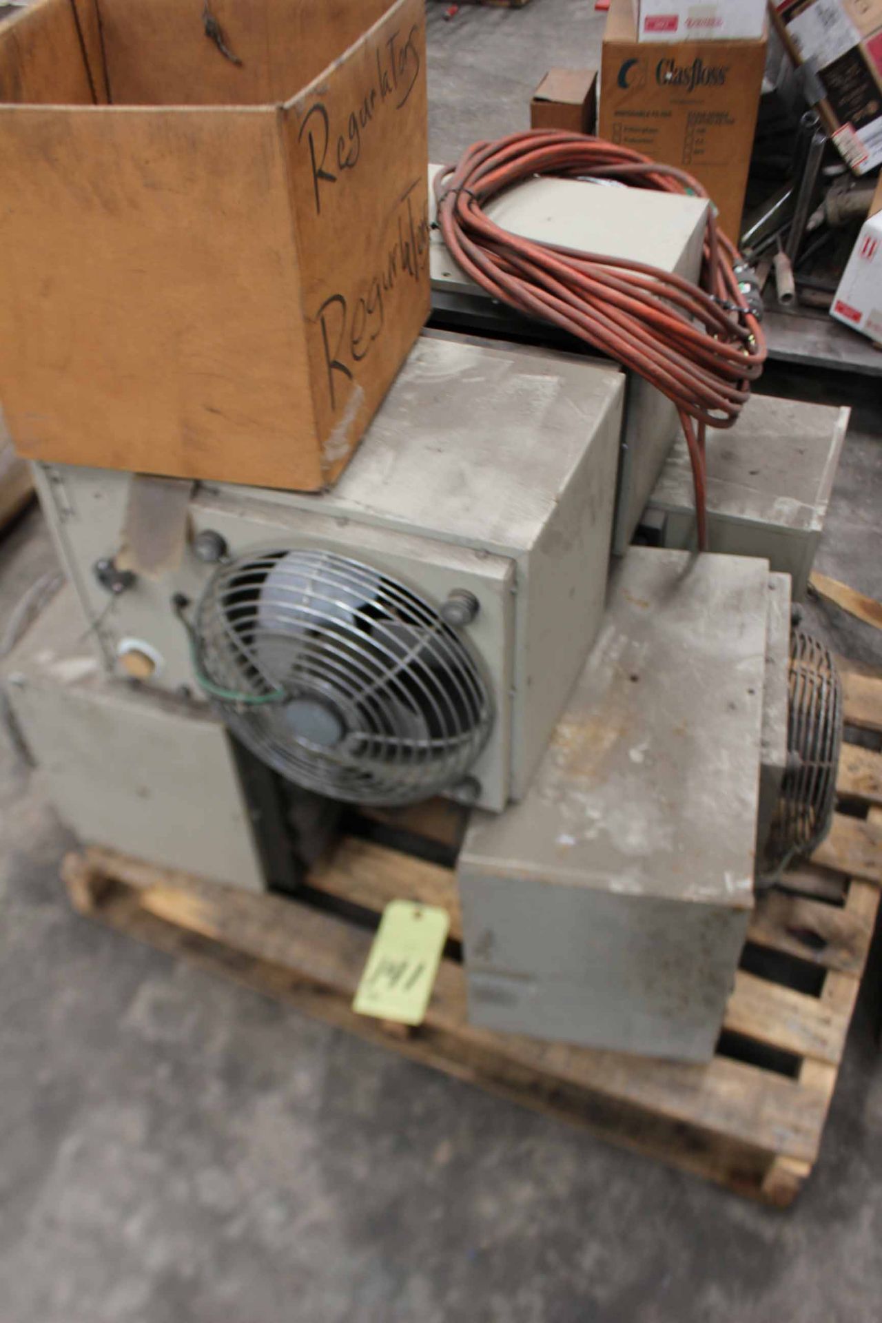 LOT OF ELECTRIC HEATERS