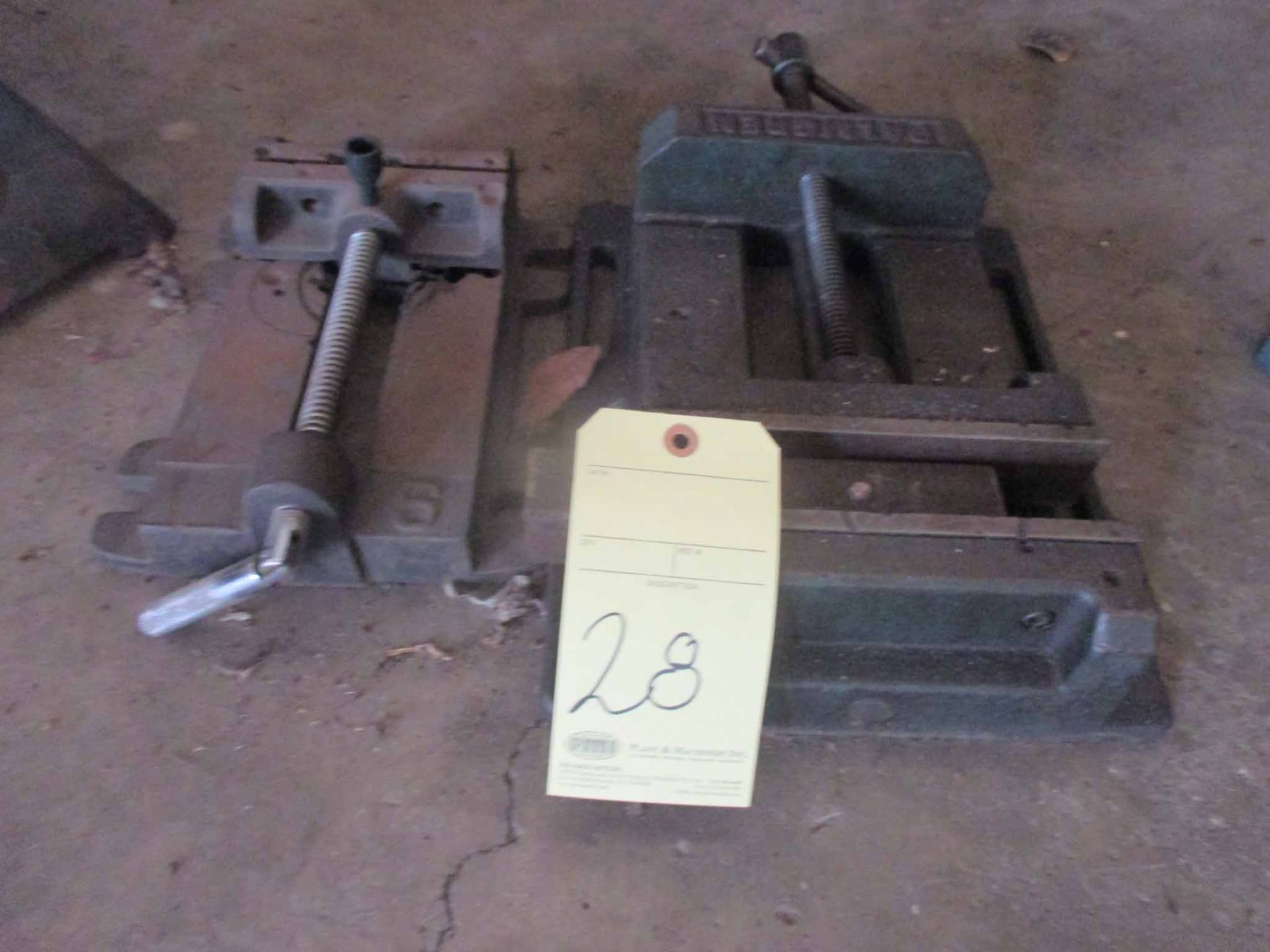 LOT OF SHOP VISES