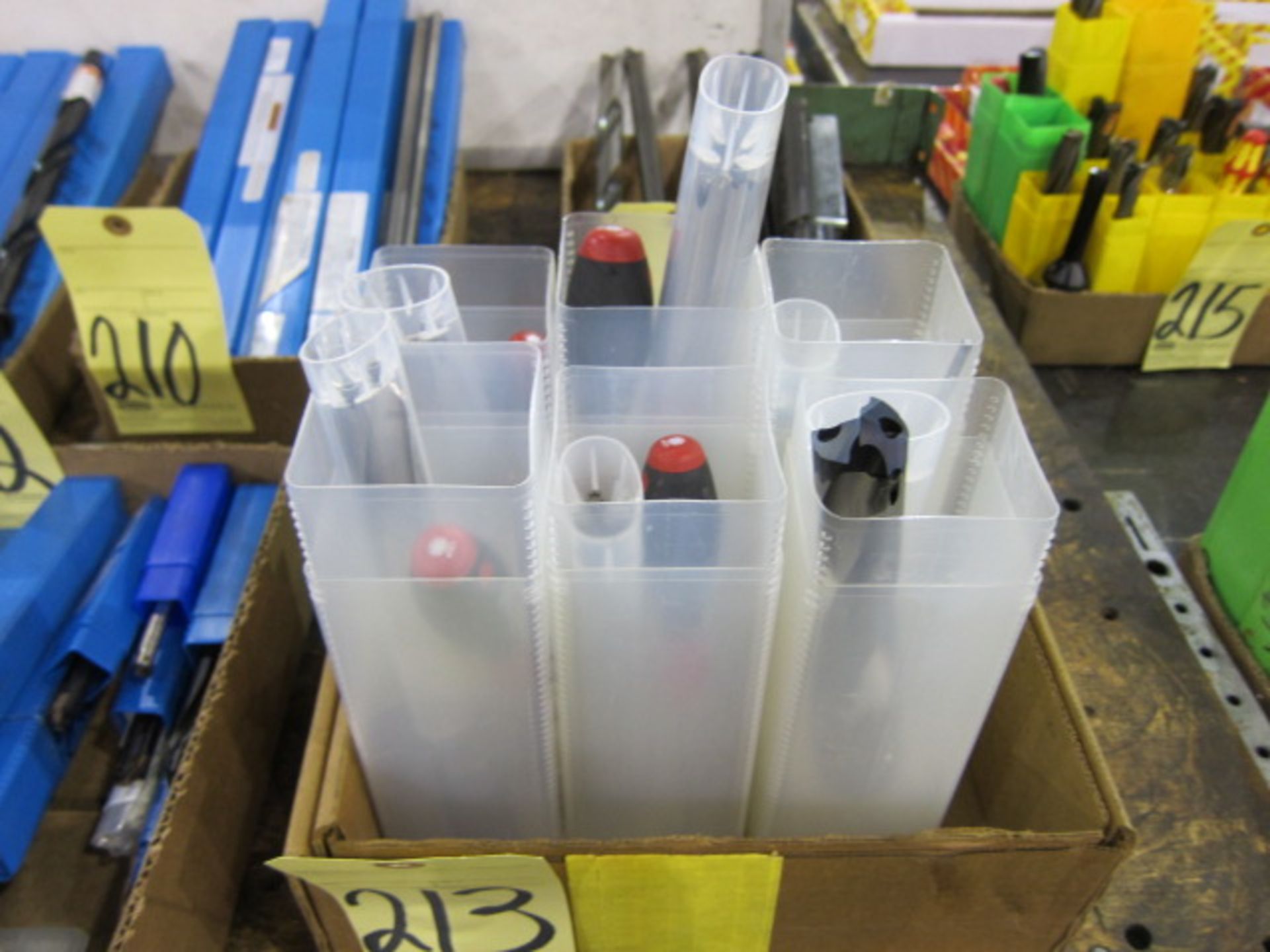 LOT OF INSERT DRILLS (6) (in one box)
