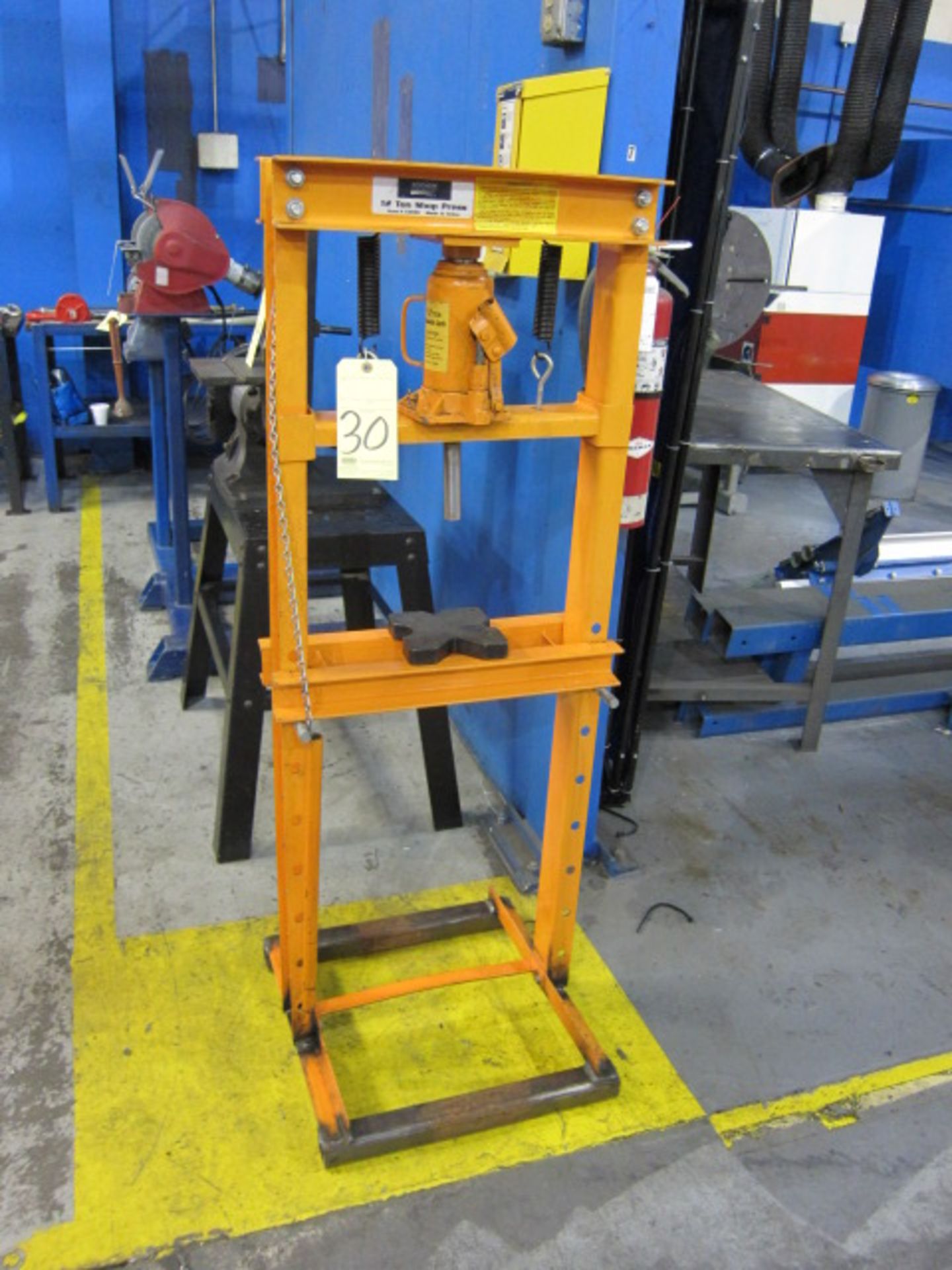 H-FRAME SHOP PRESS, NORTHERN 12 T. CAP.