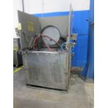 WASH CABINET, BATTENFELD GLOUCESTER, all stainless construction, approx. 48" x 48" x 36" holding
