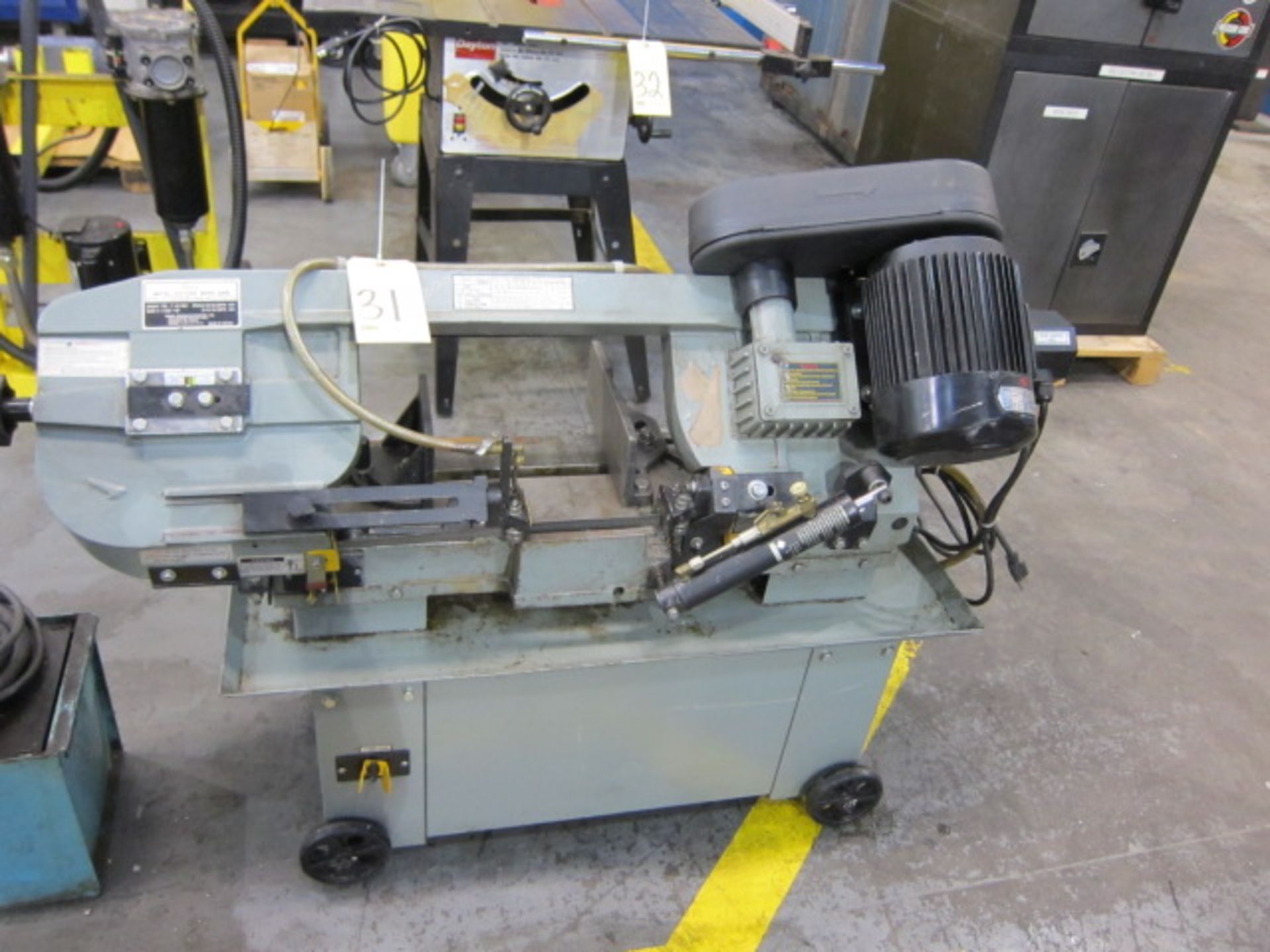 HORIZONTAL BANDSAW, ENCO 7" X 12" MDL. 137-3175, S/N 770979