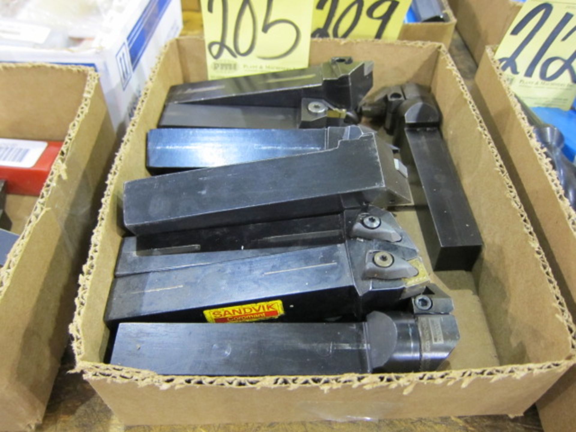 LOT OF INSERT TOOL HOLDERS, assorted (in one box)