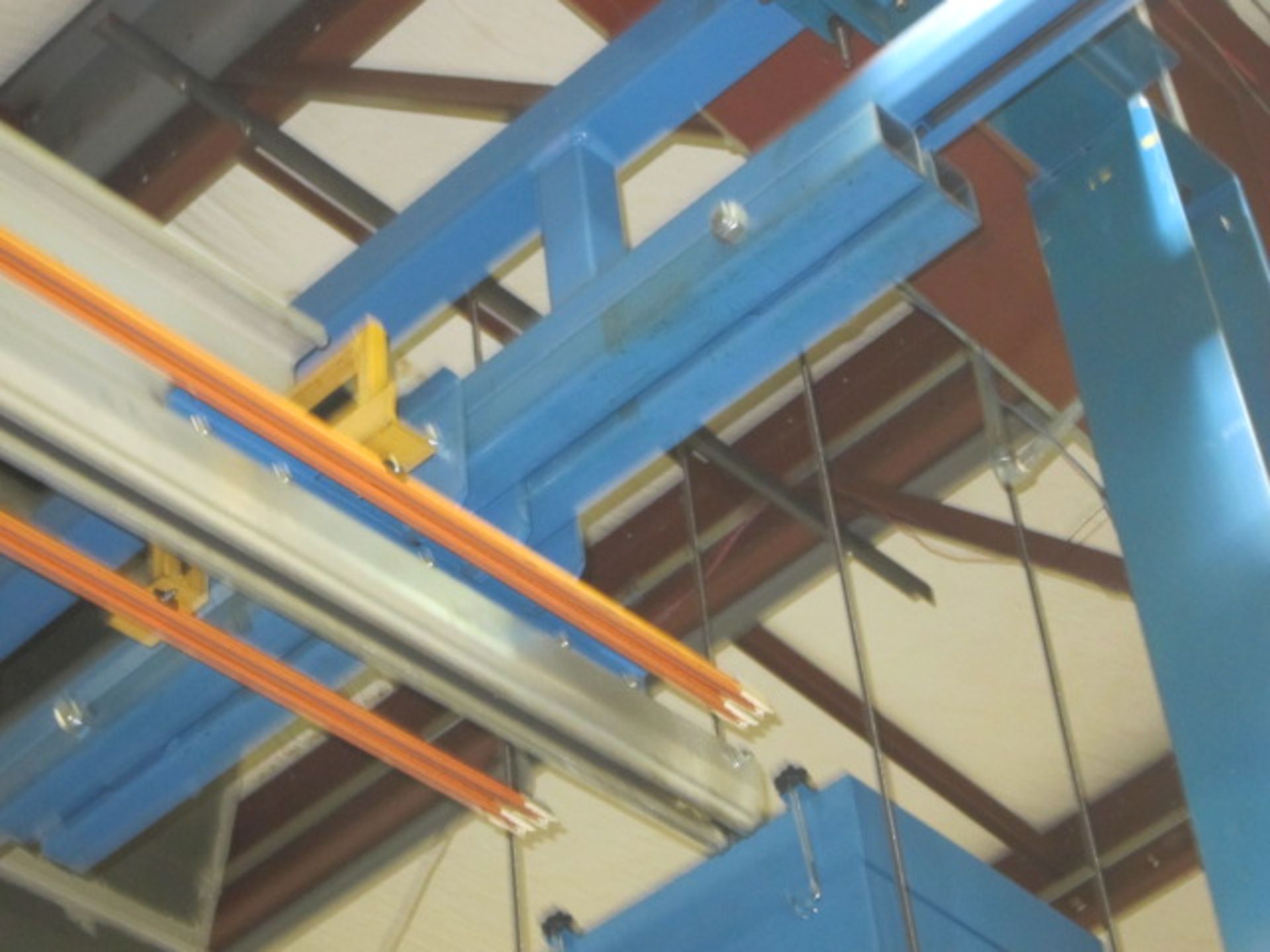 OVERHEAD HANDLING SYSTEM, GORBEL 36'-9"L. X 28'-6"W., 14'-6" ht. under bridge, (2) 2 T cap. - Image 7 of 9