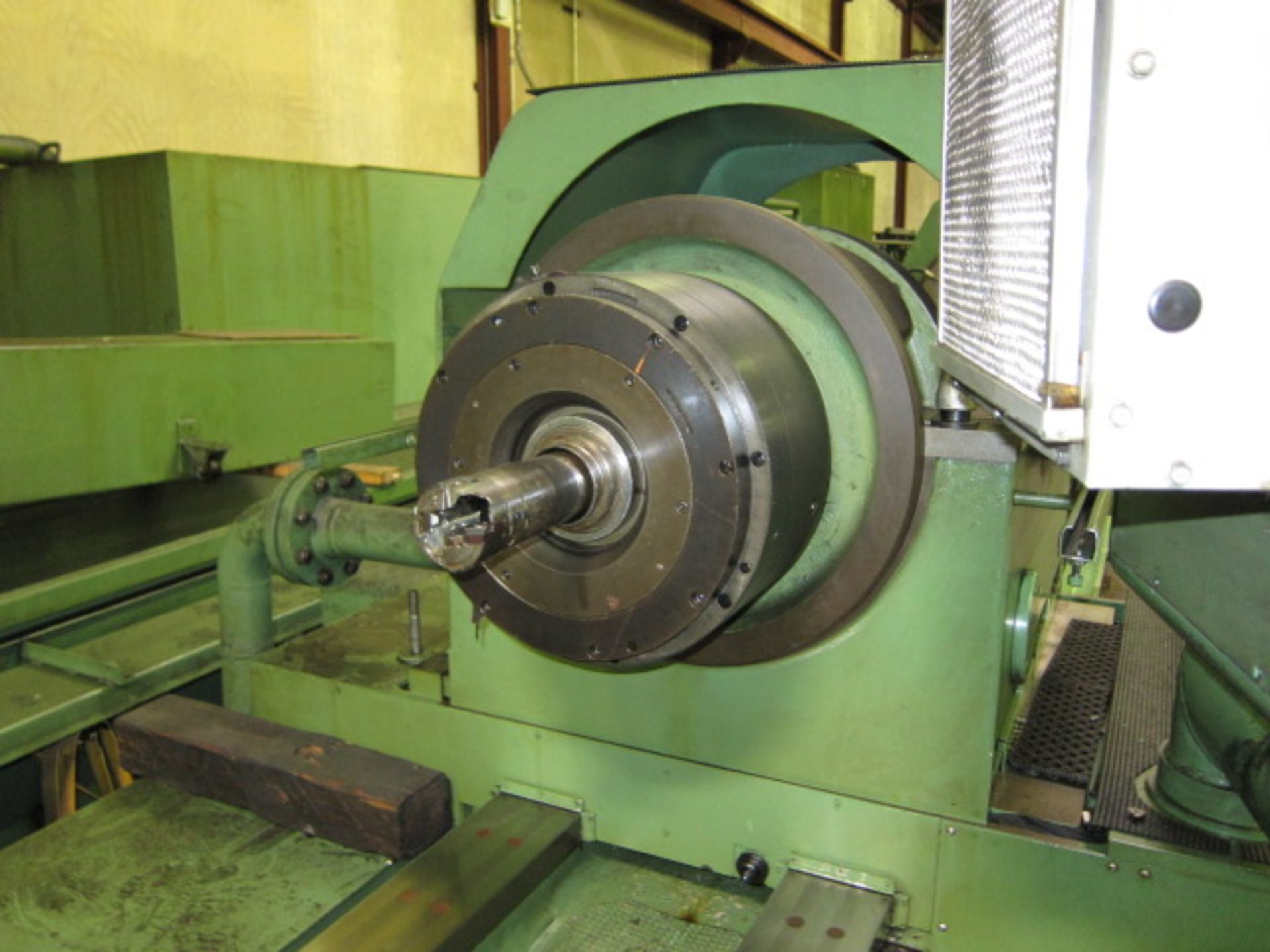 COUNTER ROTATING DEEP HOLE BORING MACHINE, WOHLENBERG MDL. PB2-1000 X 11M, new 1995, 39.37” sw. over - Image 4 of 38
