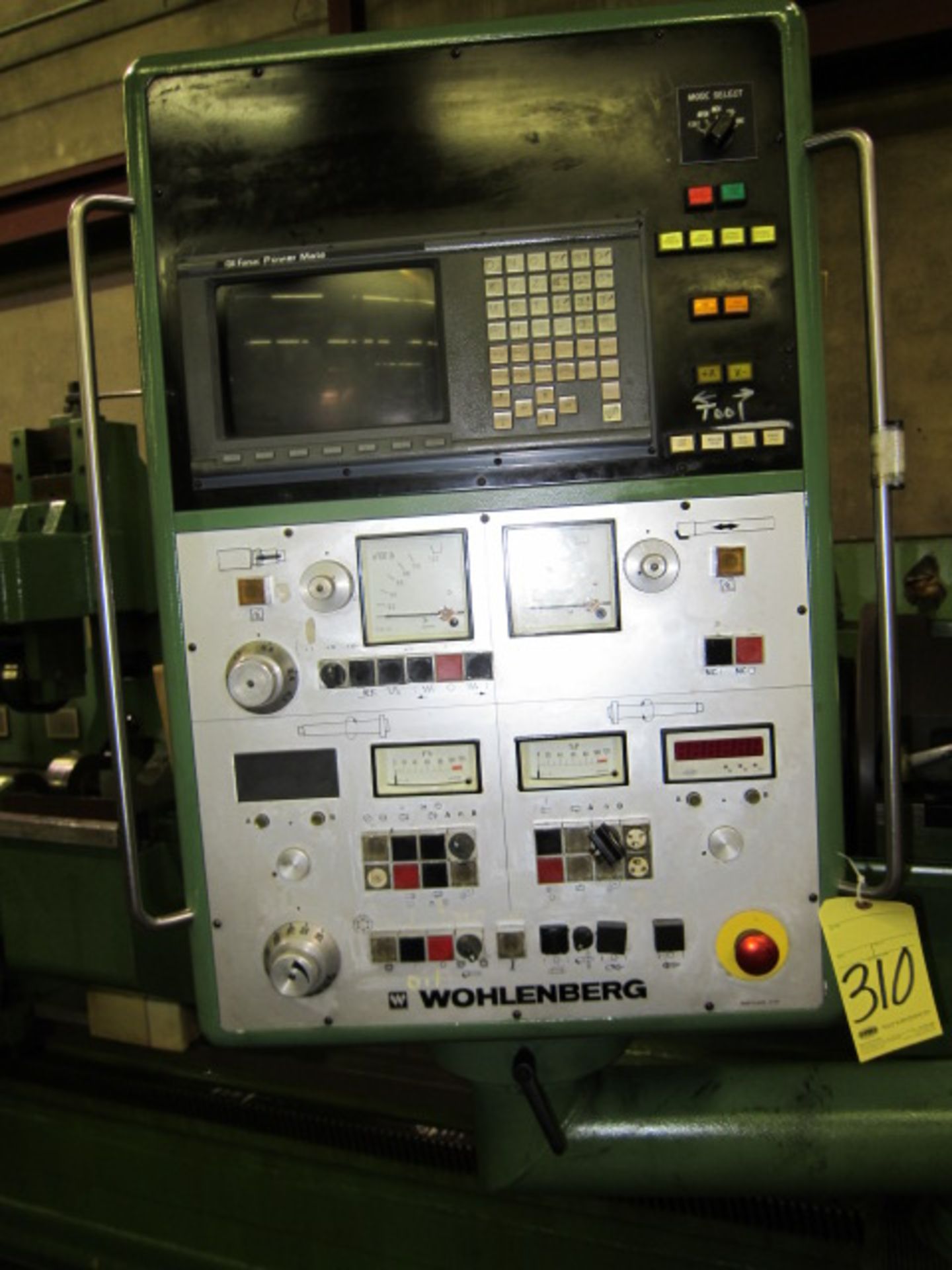 COUNTER ROTATING DEEP HOLE BORING MACHINE, WOHLENBERG MDL. PB2-1000 X 11M, new 1995, 39.37” sw. over - Image 3 of 38