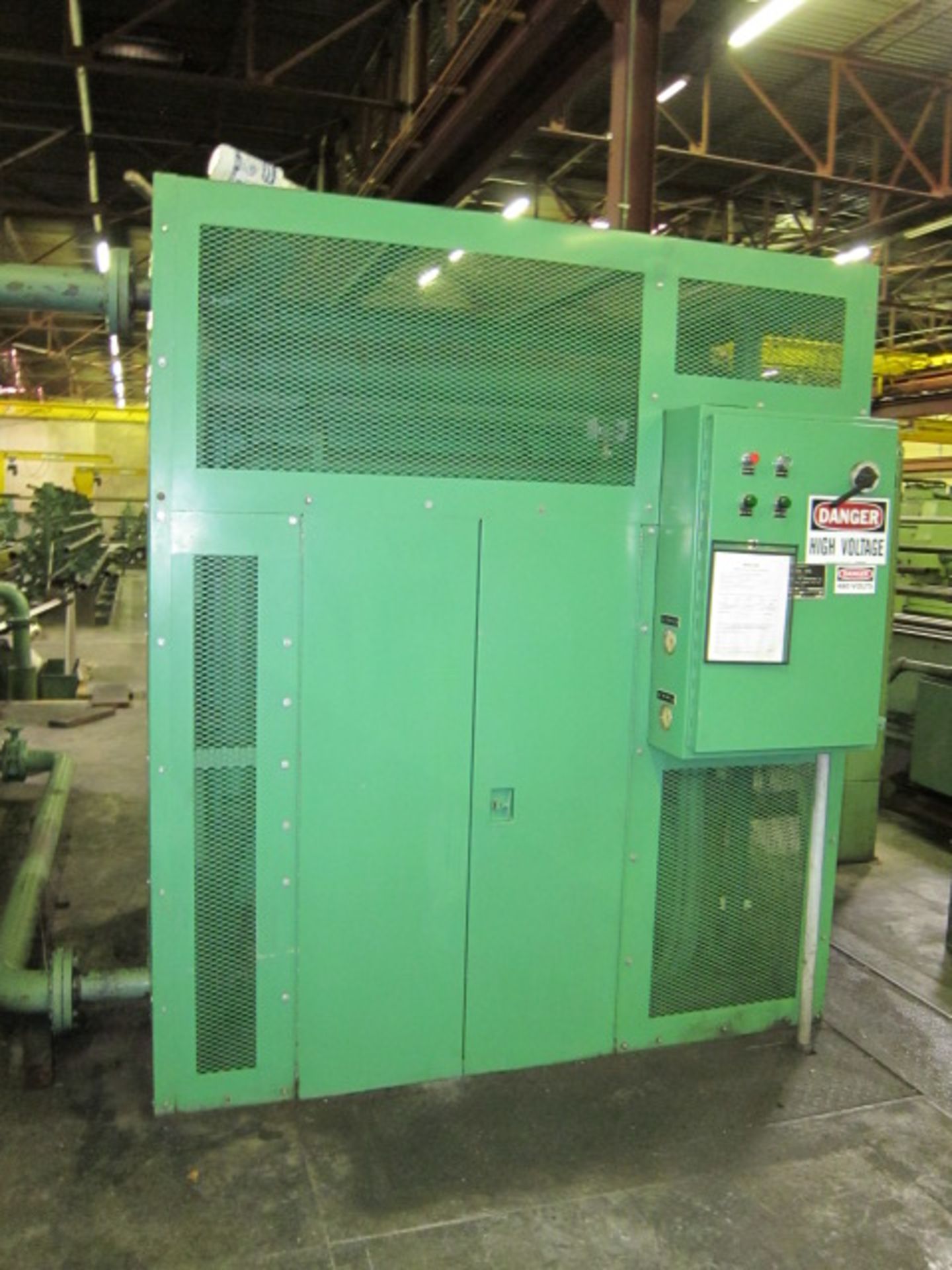 COUNTER ROTATING DEEP HOLE BORING MACHINE, WOHLENBERG MDL. PB2-1000 X 11M, new 1988, 39.37” sw. over - Image 25 of 31