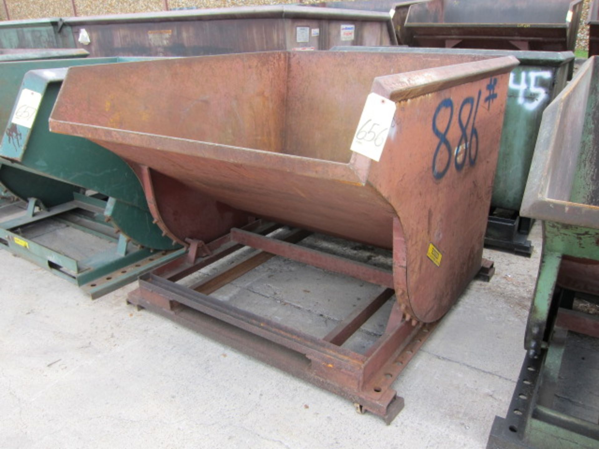 SELF-DUMPING HOPPER, GALBREATH, 2 cu. yd.