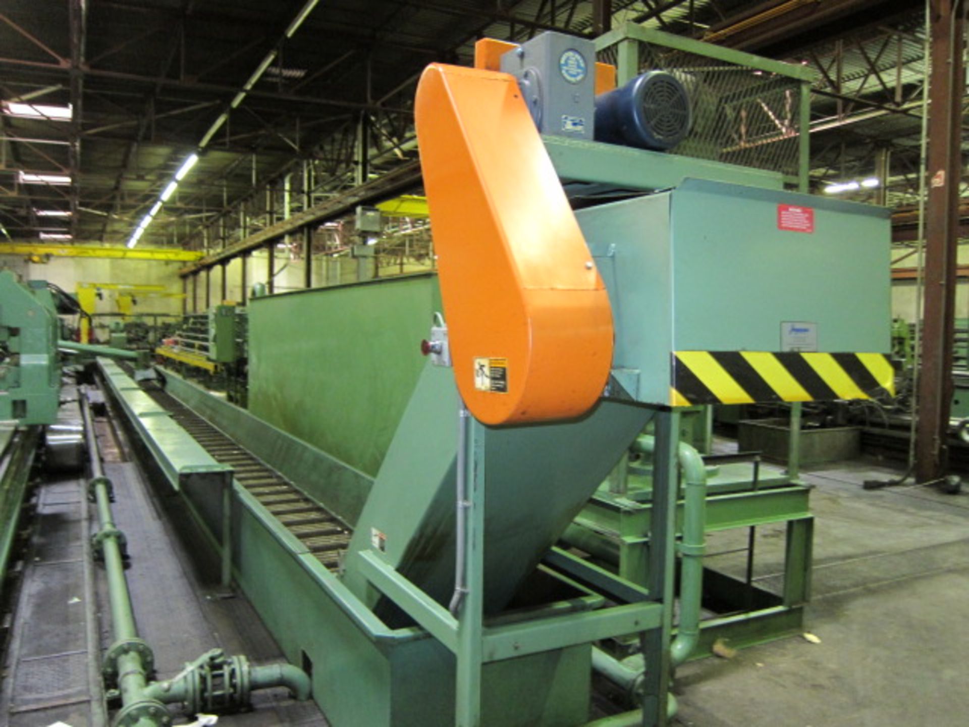 COUNTER ROTATING DEEP HOLE BORING MACHINE, WOHLENBERG MDL. PB2-1000 X 11M, new 1988, 39.37” sw. over - Image 29 of 31