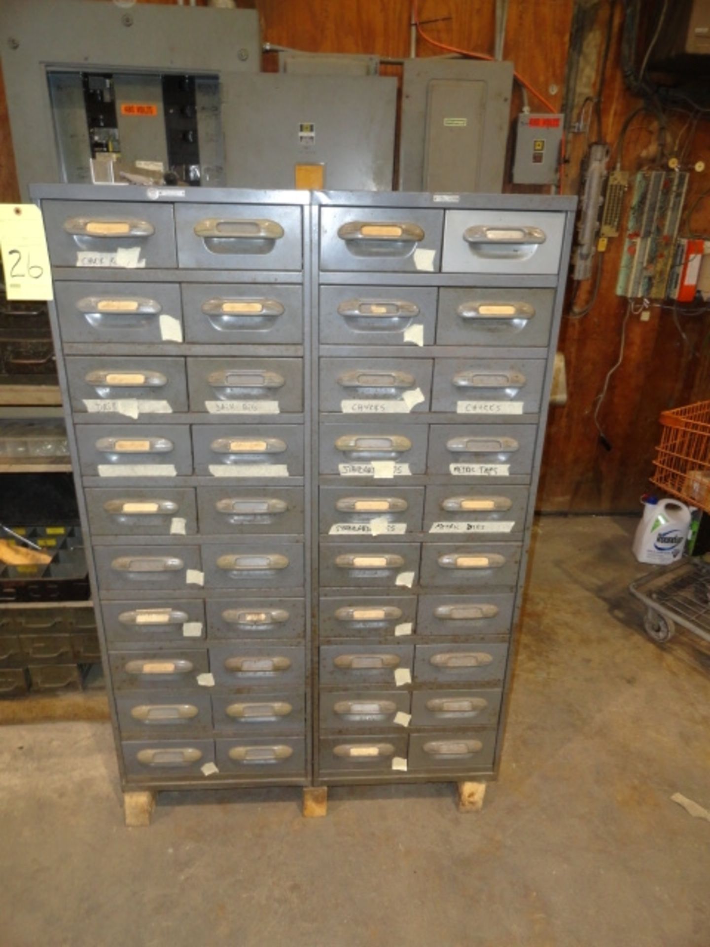 LOT OF TOOL CABINETS (2), THE WRIGHT LINE, 20-drawer (ea.)