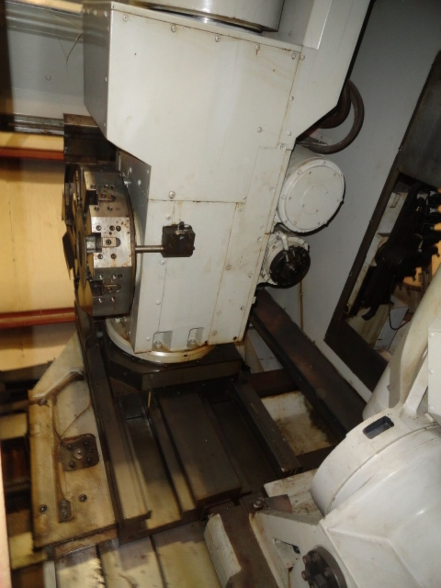 CNC MULTI-AXIS LATHE, MORI SEIKI MDL. MT-25B, new 1996, Fanuc MF-T6 (16T) CNC control, 37.8” sw. - Image 5 of 14