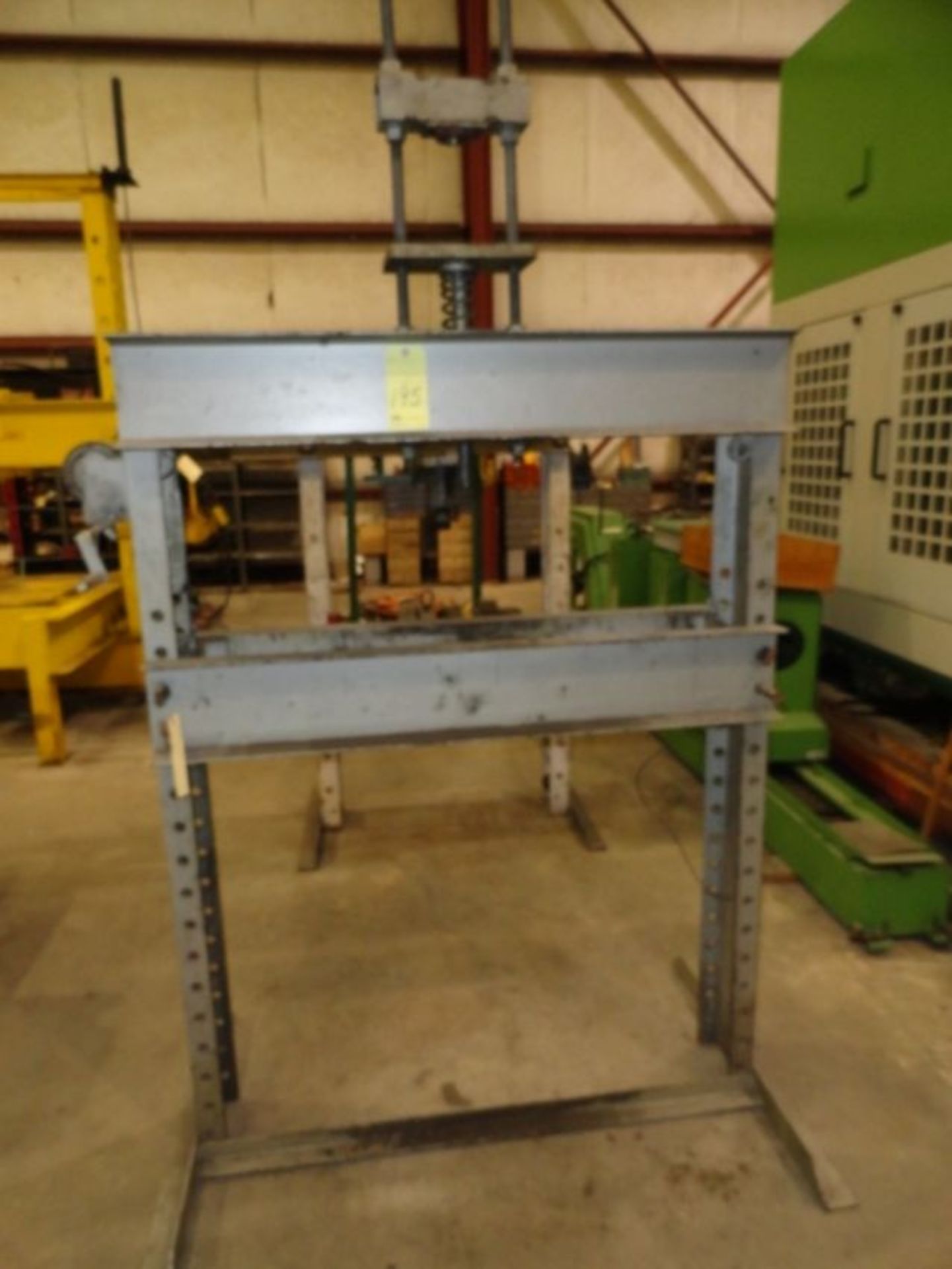 H-FRAME PRESS FRAME, 48" dist. btn. housings, w/o cylinder - Image 2 of 2