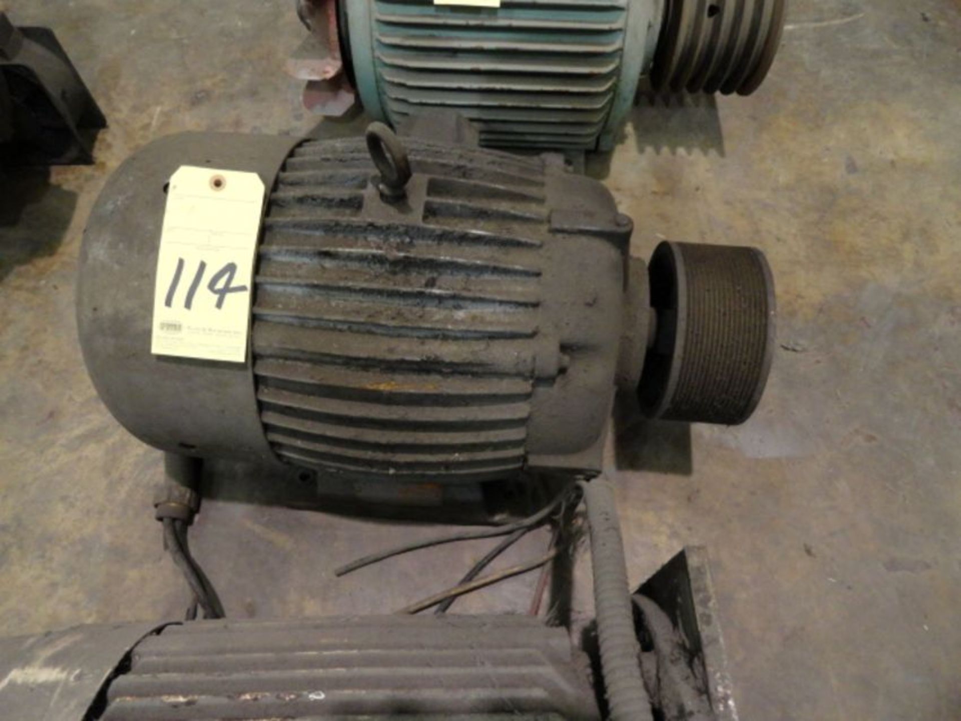 ELECTRIC MOTOR, GENERAL ELECTRIC, 25 HP, 230/460 v., 1,765 RPM - Image 2 of 2