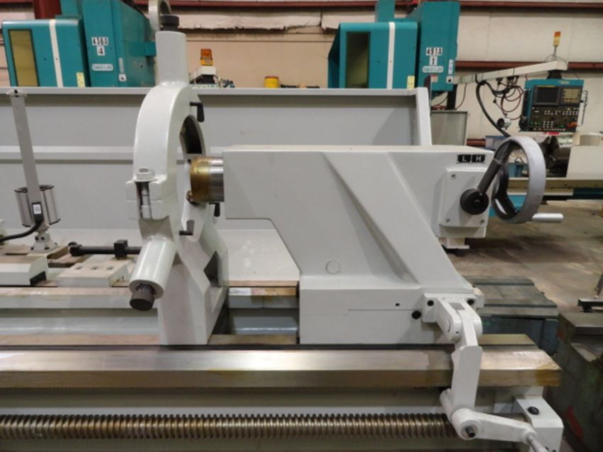 GAP BED ENGINE LATHE, ROUGHNECK 26" X 80" (CHU SHING) (NEW), 17-3/8” sw. over crosslide, 38-1/8” sw. - Image 8 of 8