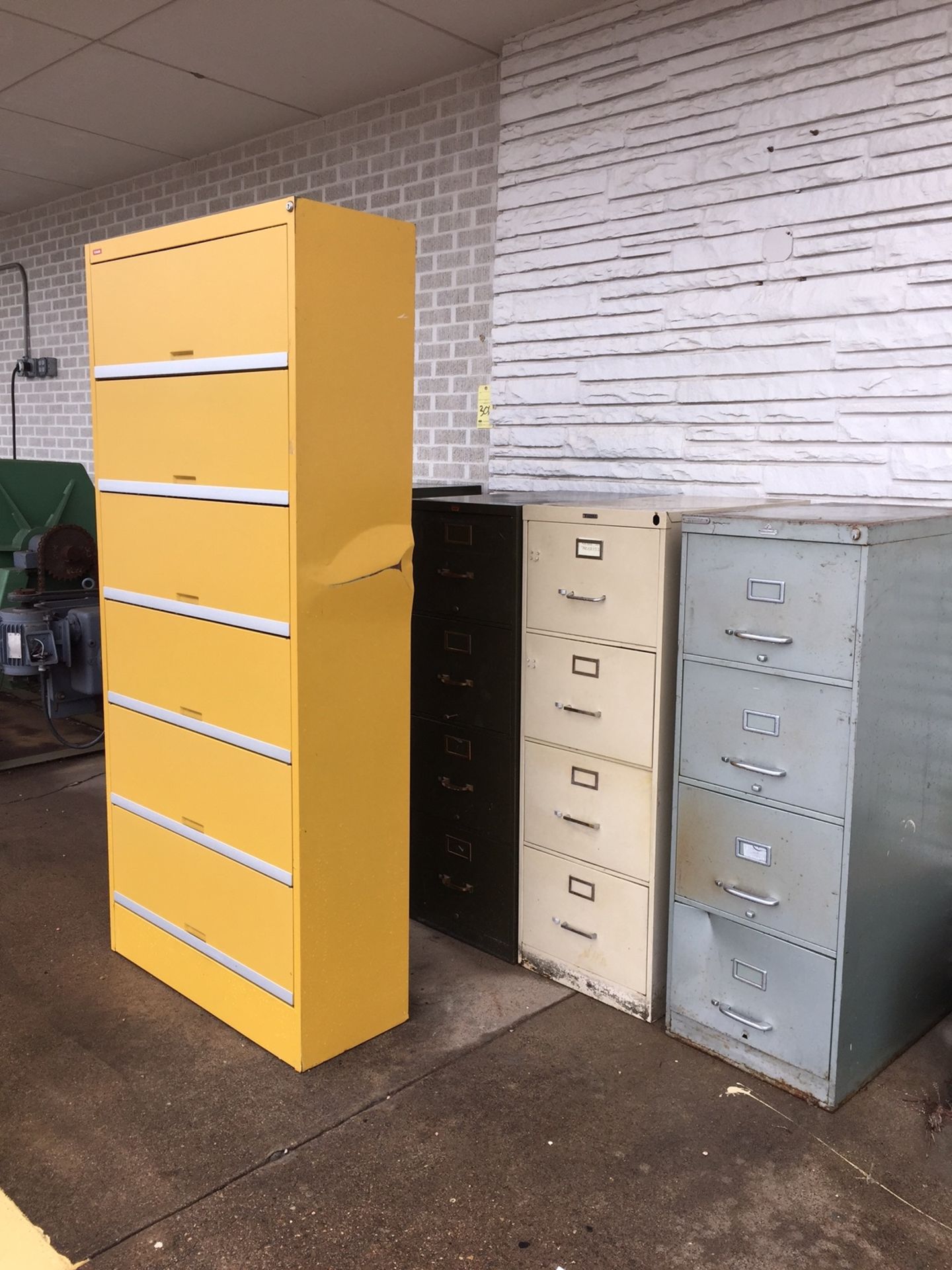 LOT OF FILE CABINETS