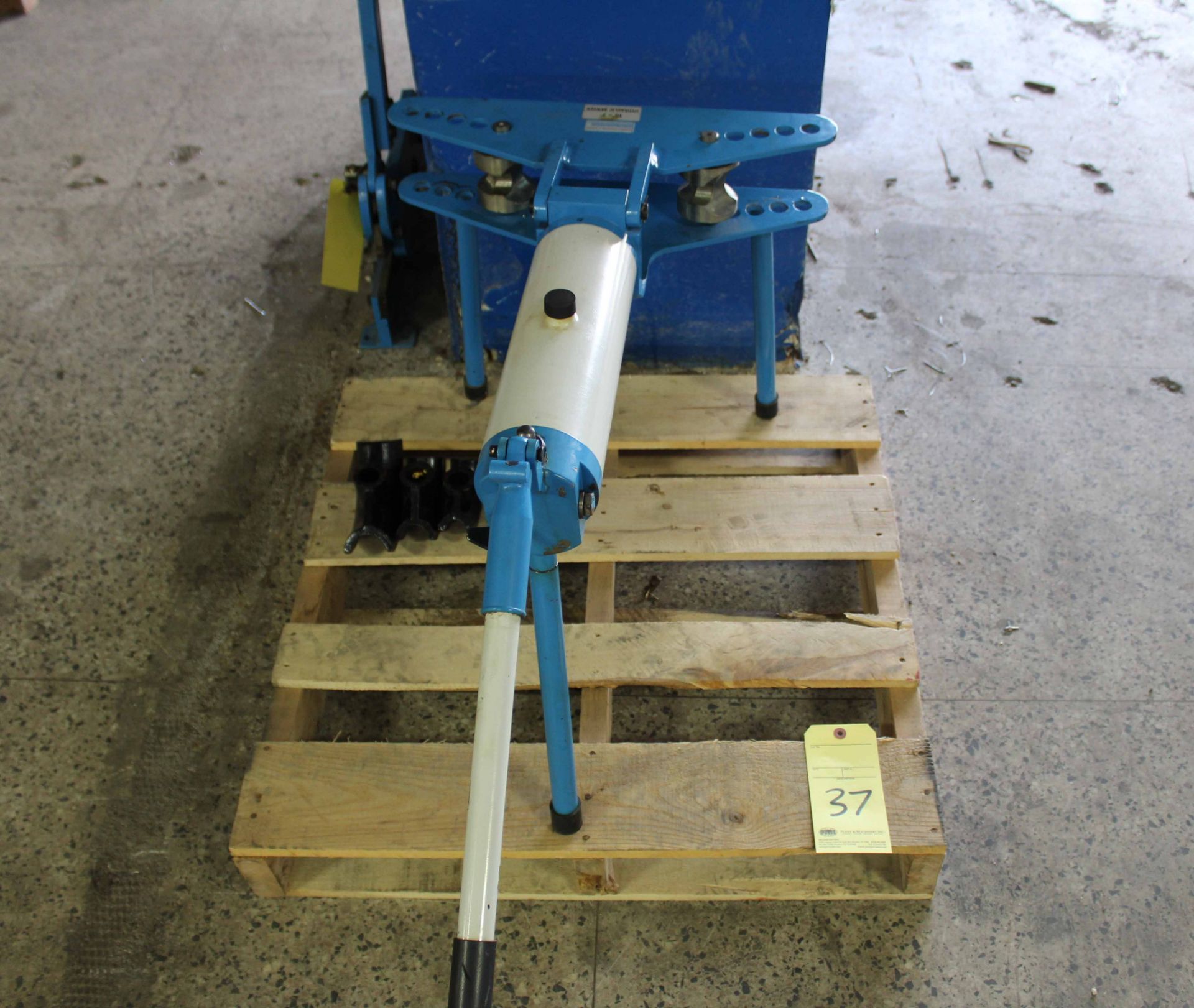 HYDRAULIC PIPE BENDER, w/dies