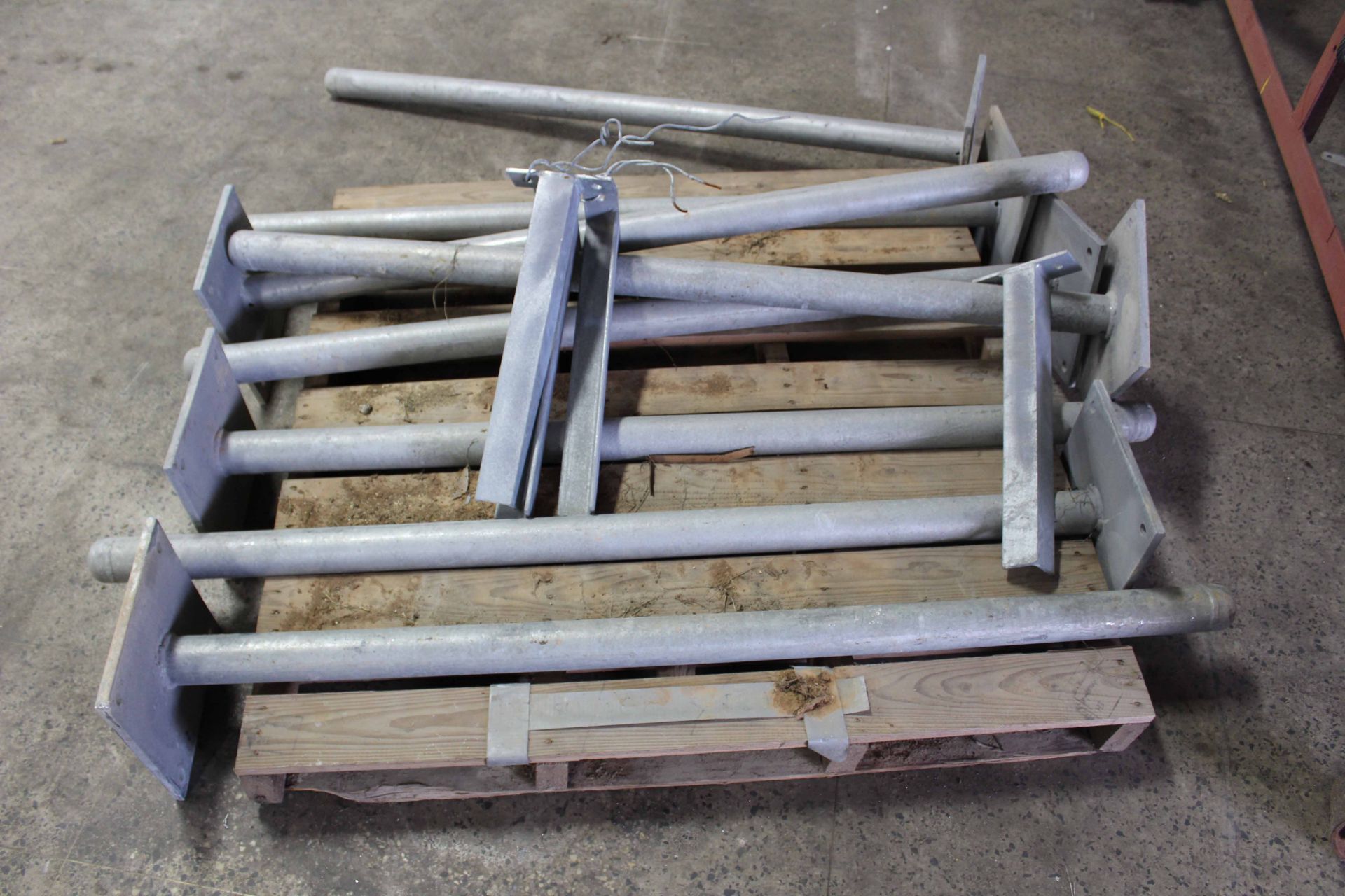 LOT OF GALVANIZED INSTRUMENT STANDS - Image 2 of 2