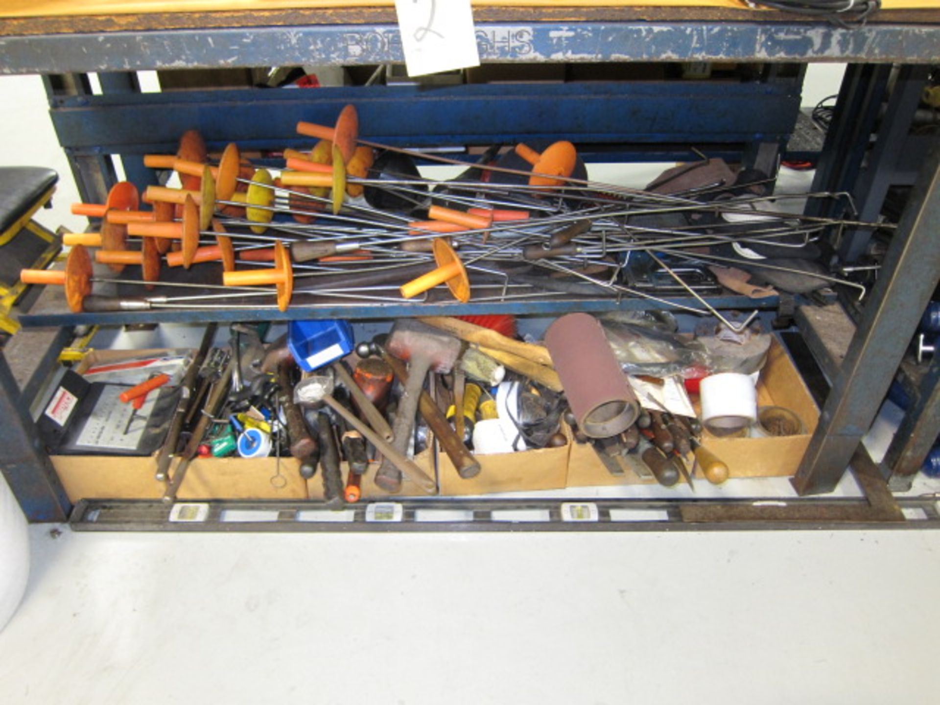 LOT OF HAND TOOLS, assorted (located under five benches) - Image 5 of 6