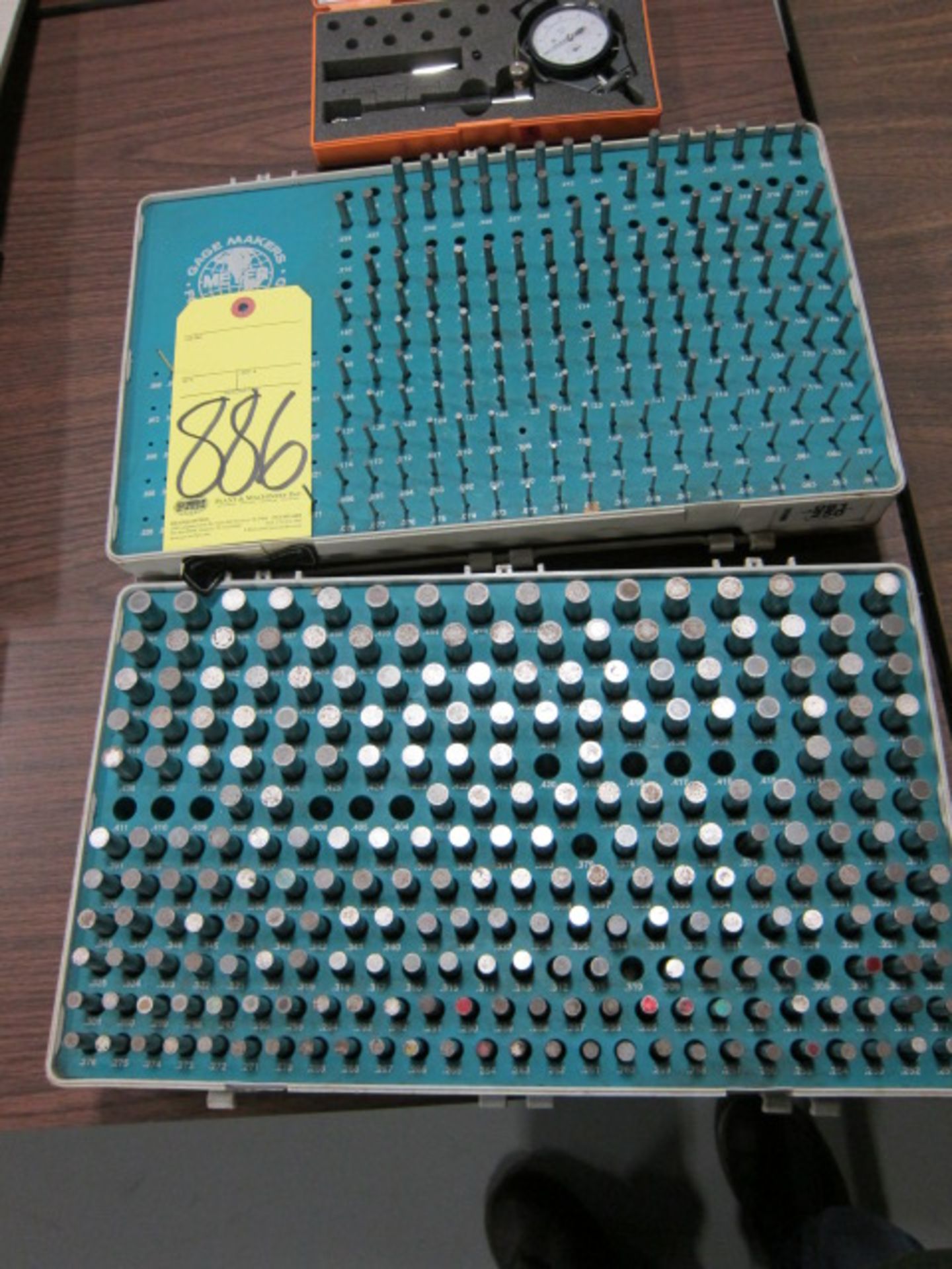 LOT OF PIN GAUGE SETS (2), .061 to 500