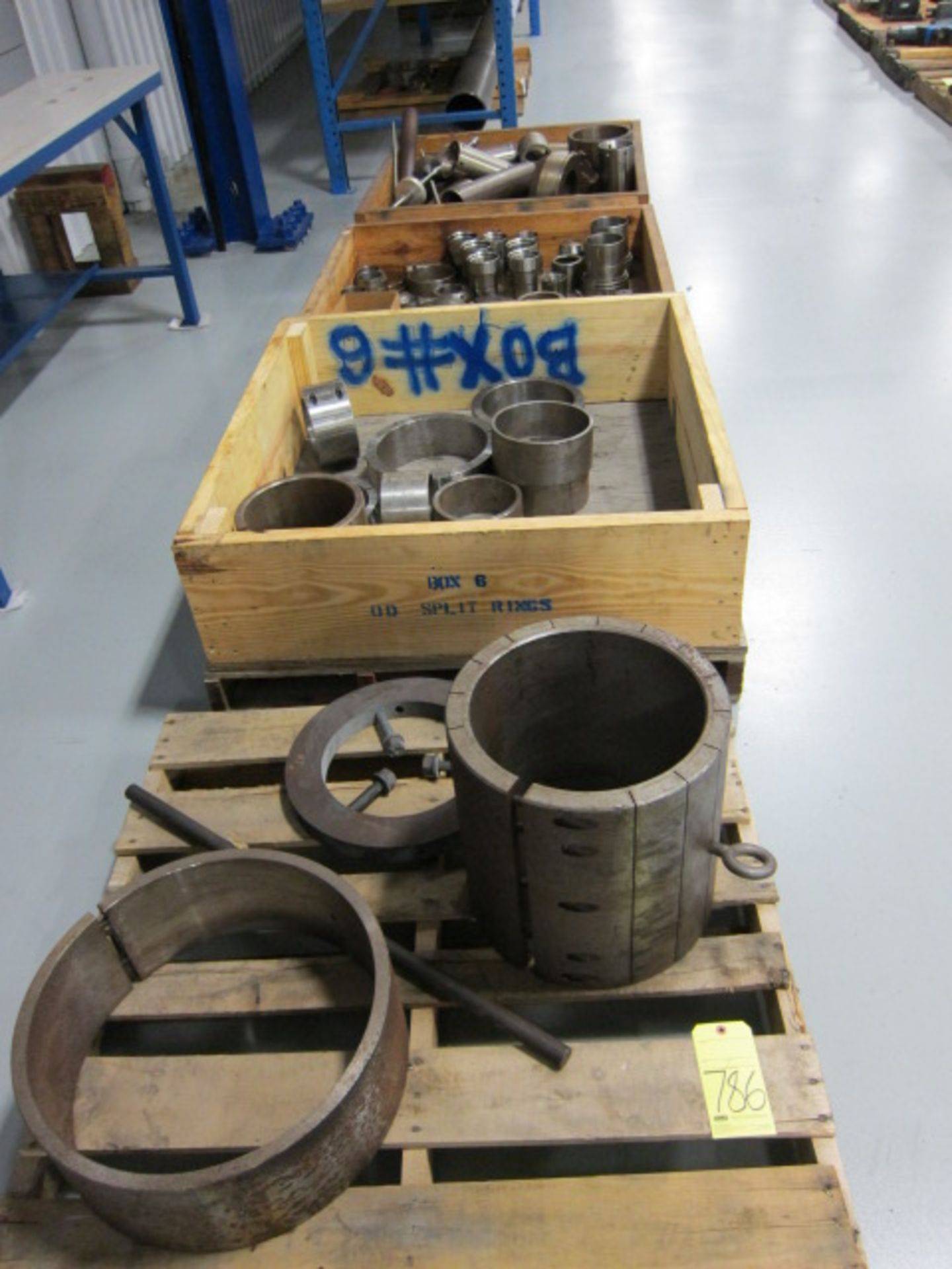 LOT OF TOOLING, assorted (in four skids)