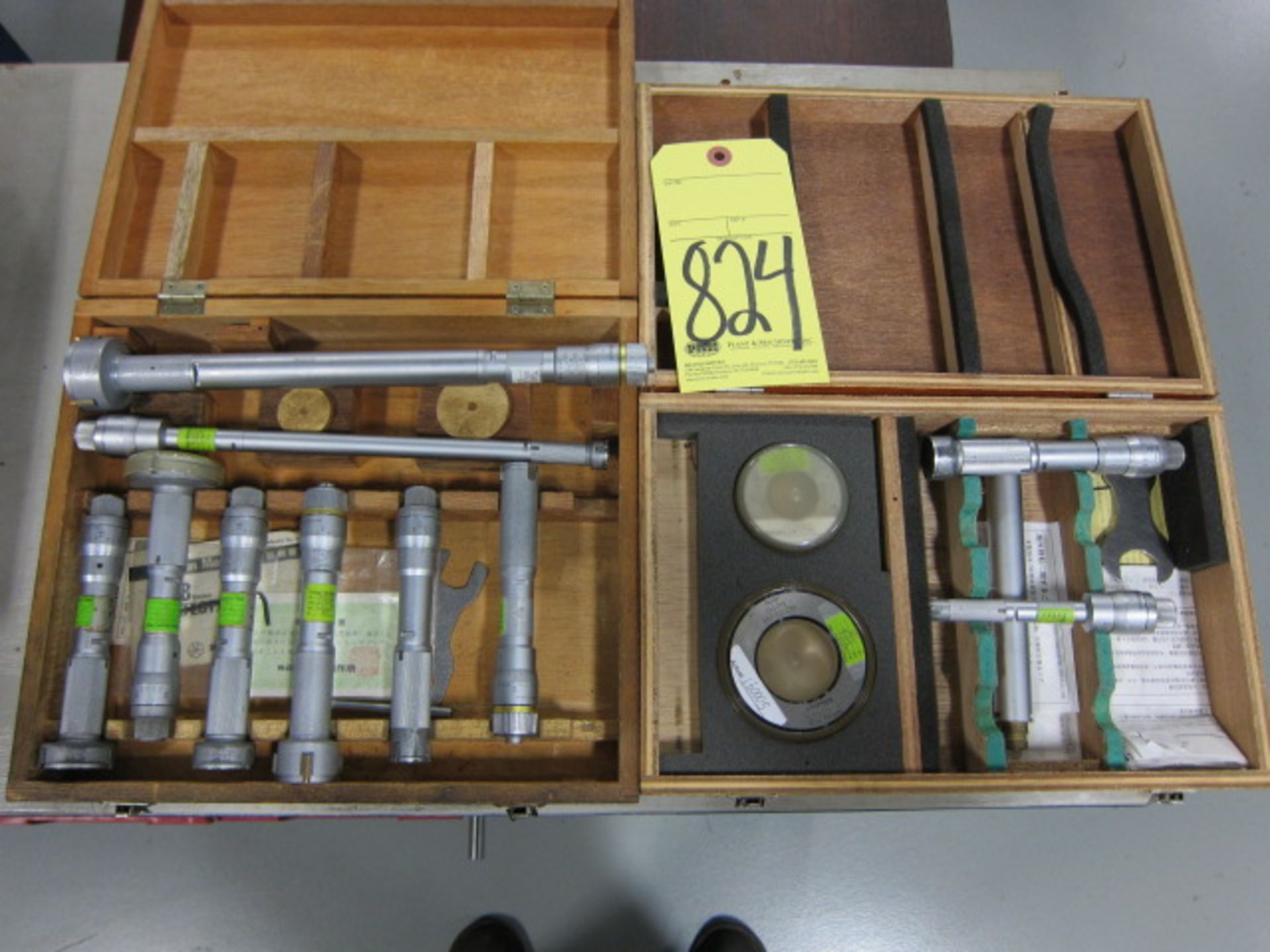 LOT OF HOLE MICROMETERS (10), assorted