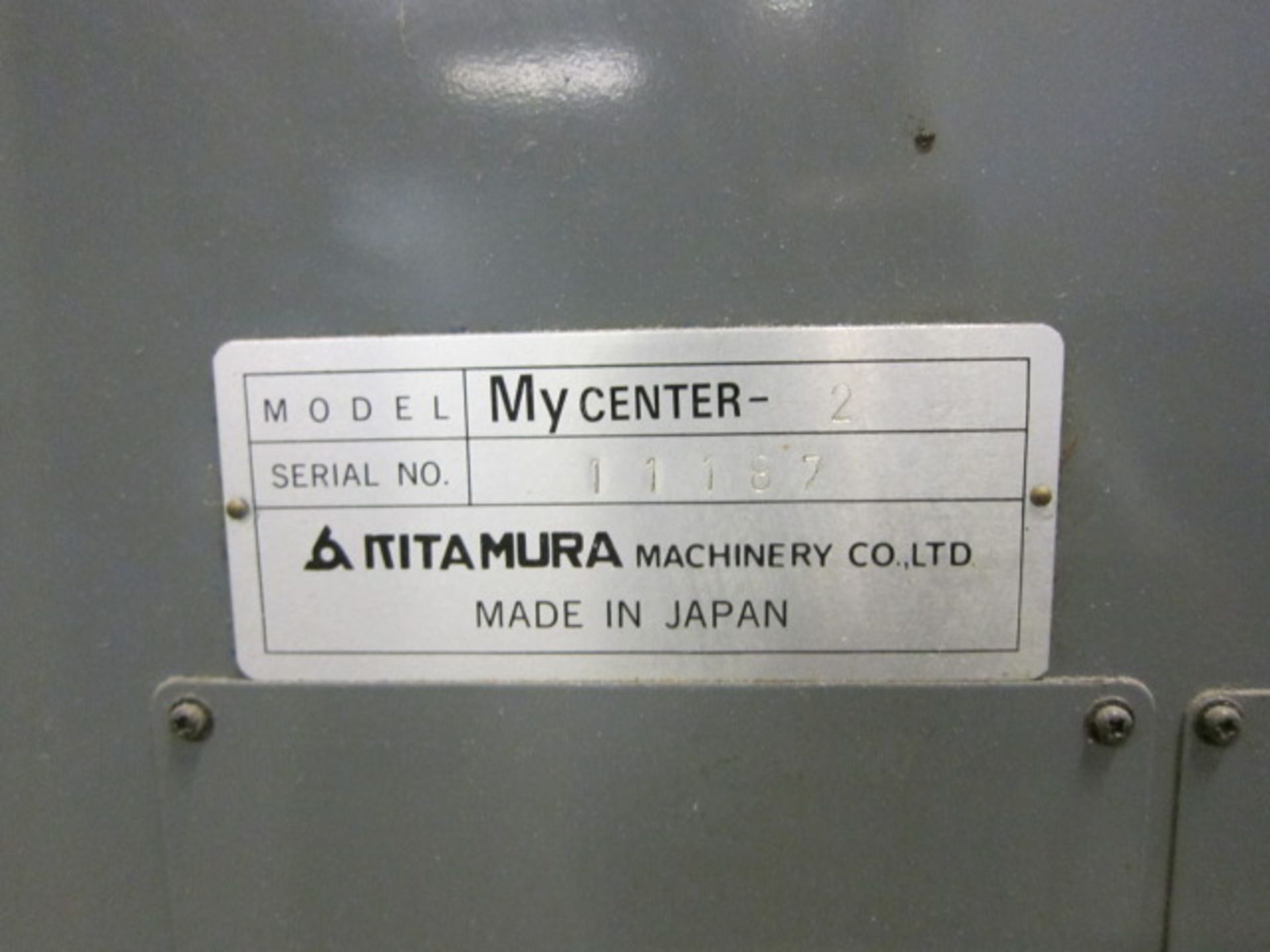 4-AXIS VERTICAL MACHINING CENTER, KITAMURA MDL. MY-CENTER 2, Fanuc OM CNC control, CAT-40 spdl. - Image 7 of 8