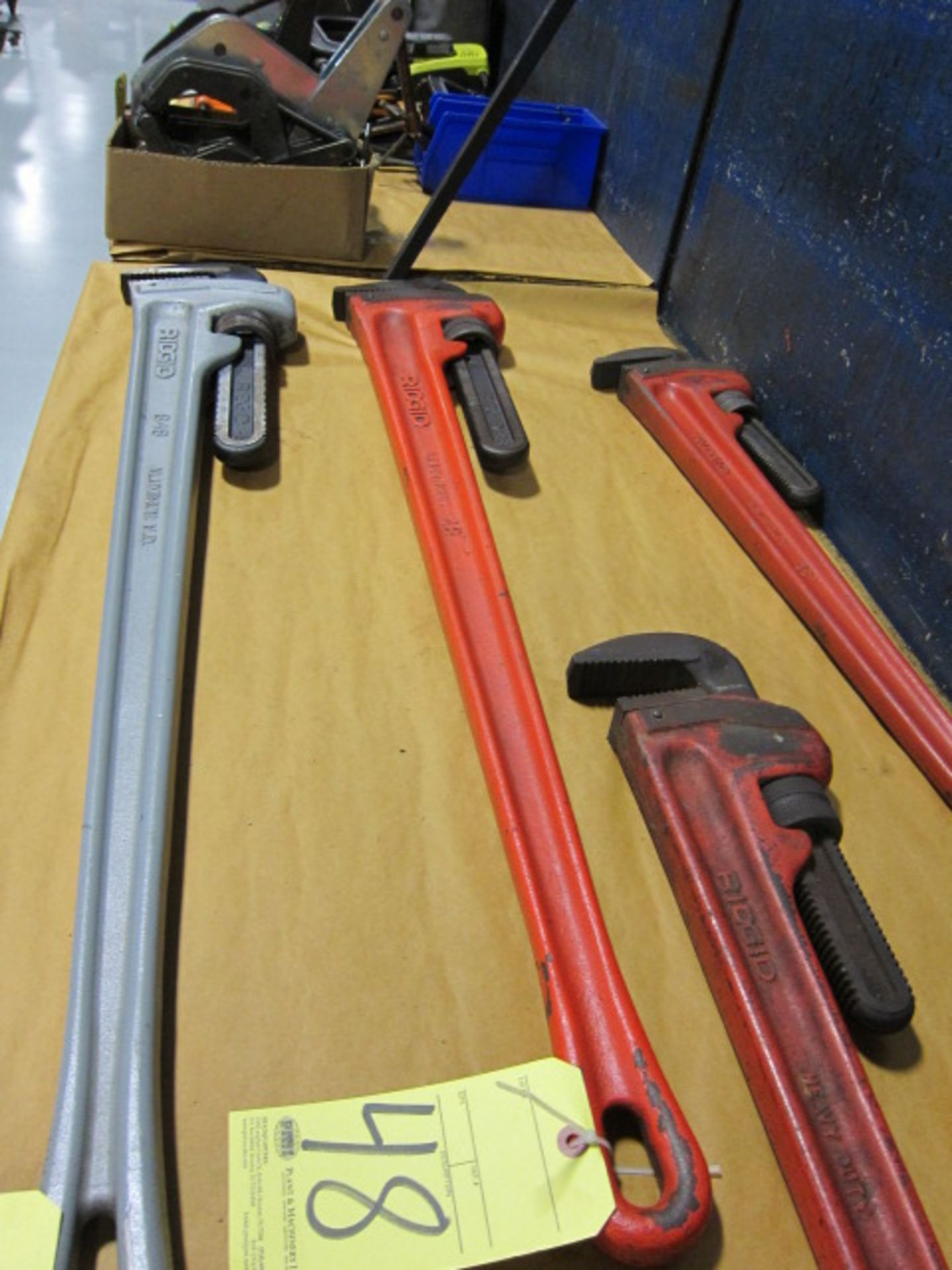 PIPE WRENCH, RIDGID 48"