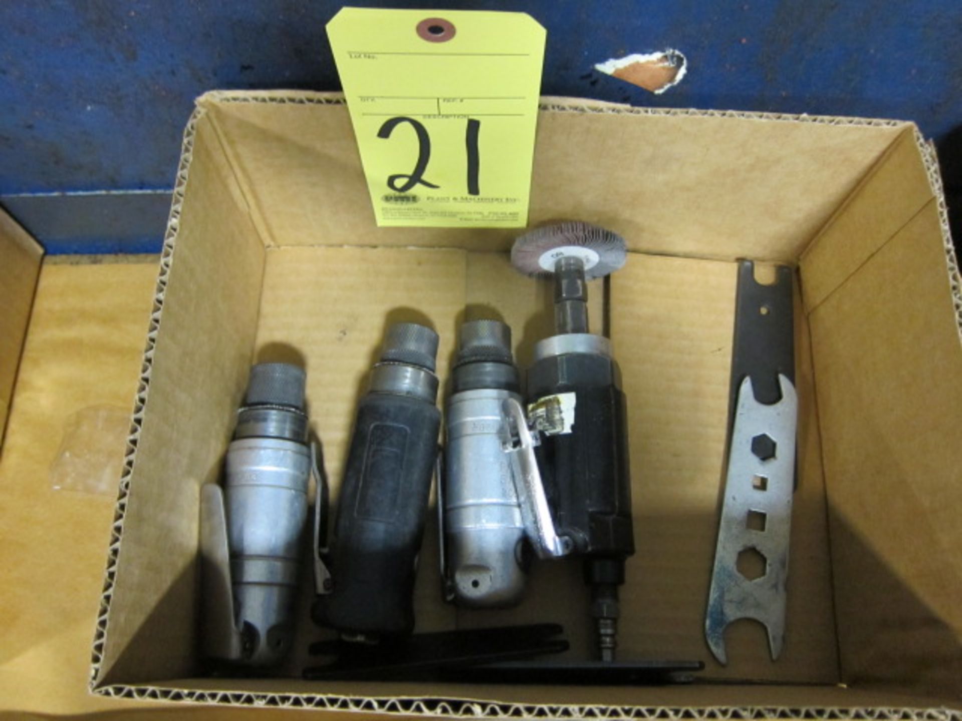 LOT OF PNEUMATIC DIE GRINDERS (4)