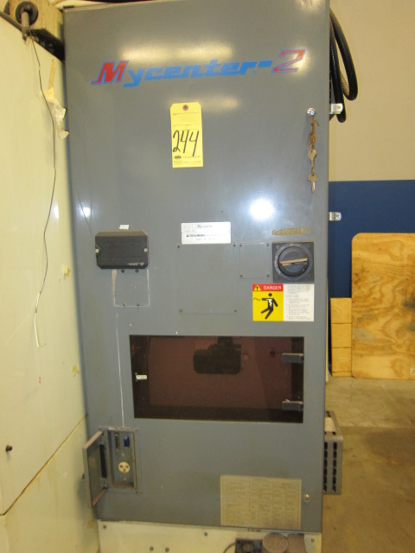 4-AXIS VERTICAL MACHINING CENTER, KITAMURA MDL. MY-CENTER 2, Fanuc OM CNC control, CAT-40 spdl. - Image 6 of 8