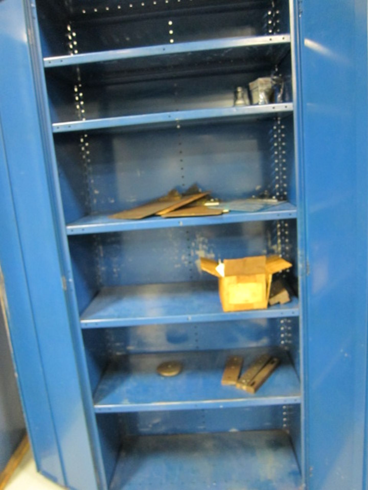 LOT OF SUPPLY CABINETS (3), 2-door, w/contents - Image 3 of 4