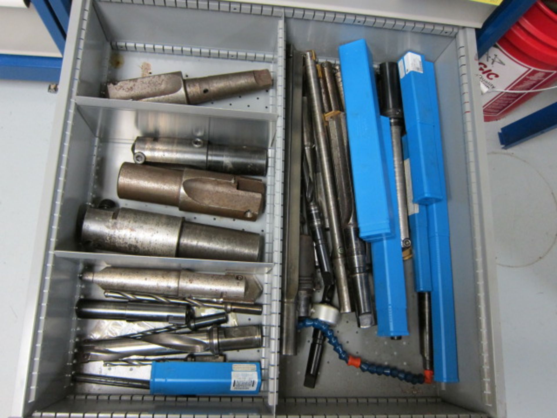 LOT OF SPADE DRILLS, assorted (in one drawer)