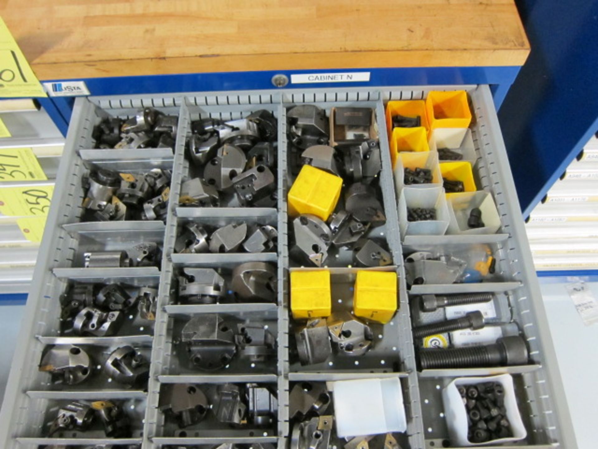 LOT OF BORING BAR HEADS, assorted (in one drawer)