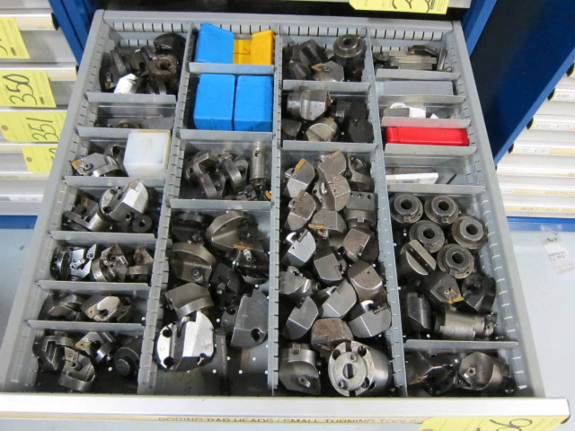 LOT OF BORING BAR HEADS, assorted (in one drawer)