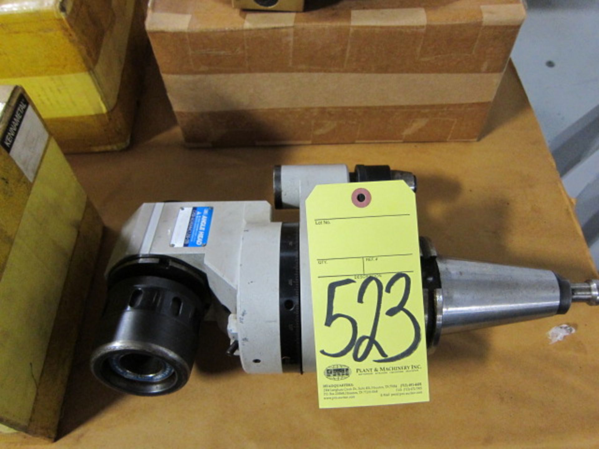 RIGHT ANGLE HEAD, CAT-50 taper (large)