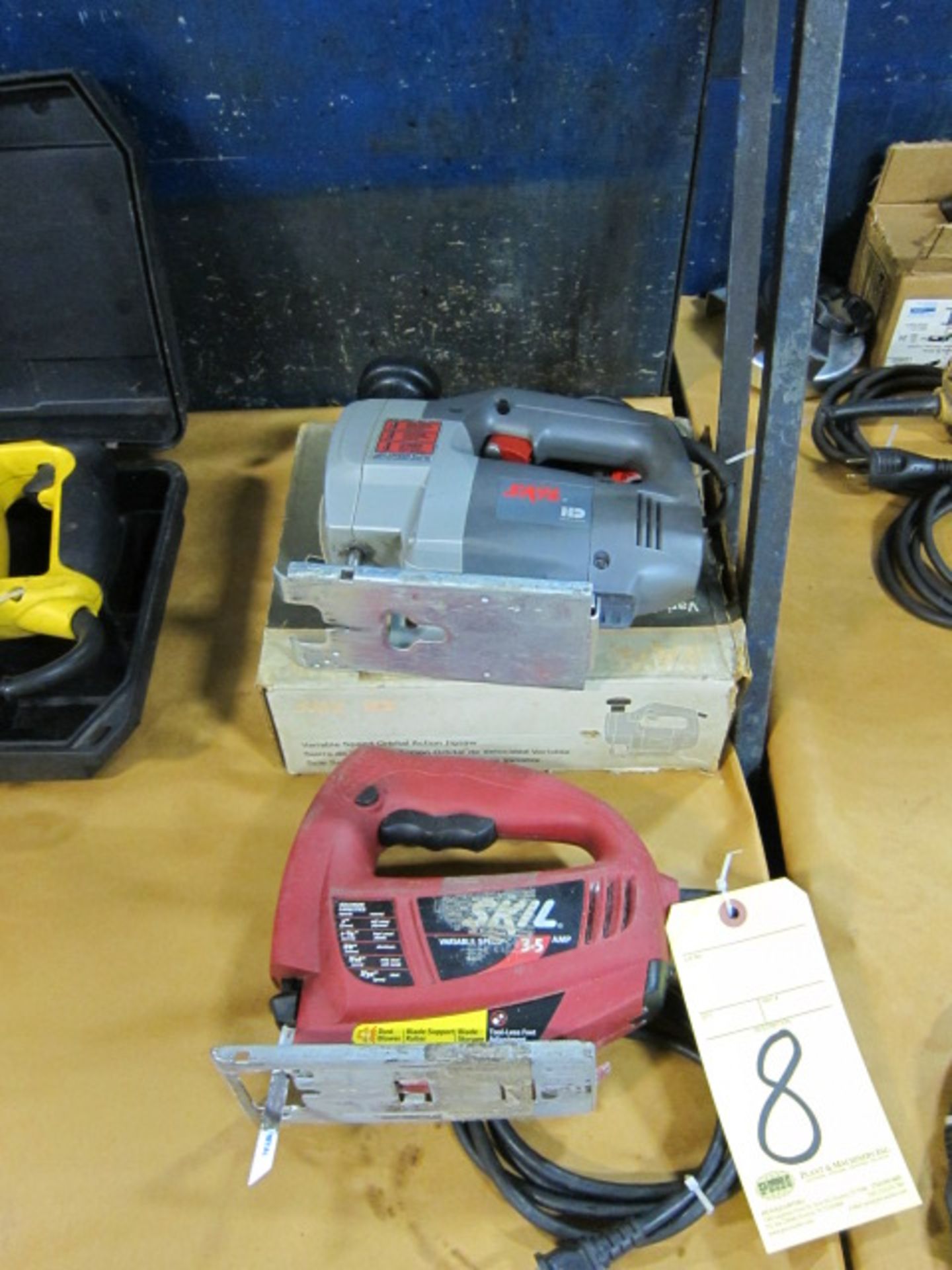 LOT OF SKILSAWS (2), variable spd.