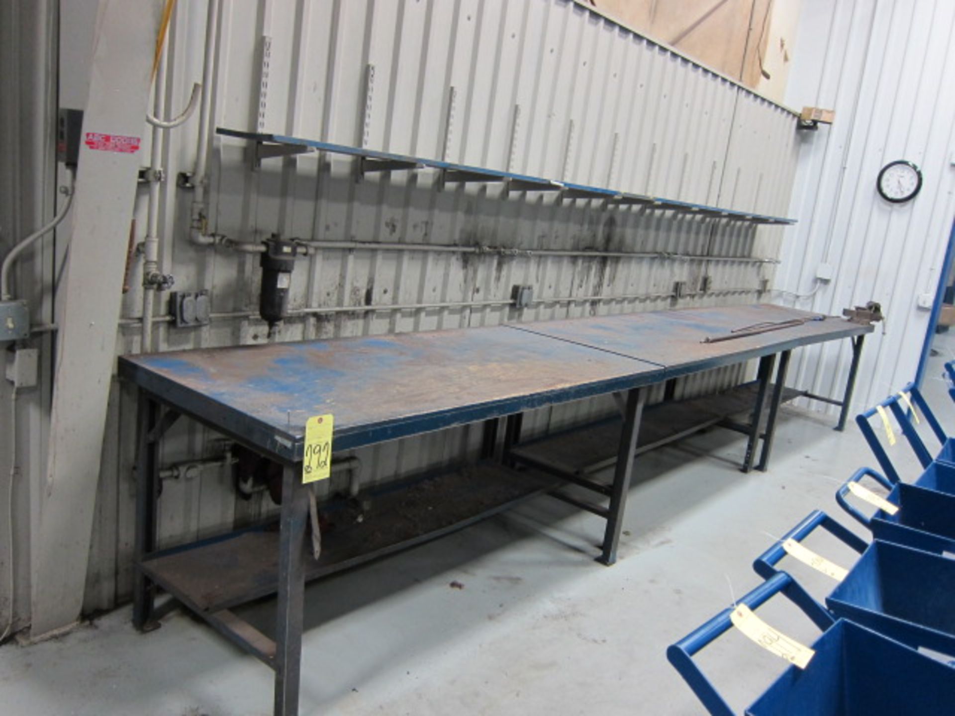 LOT OF WORKBENCHES (3)