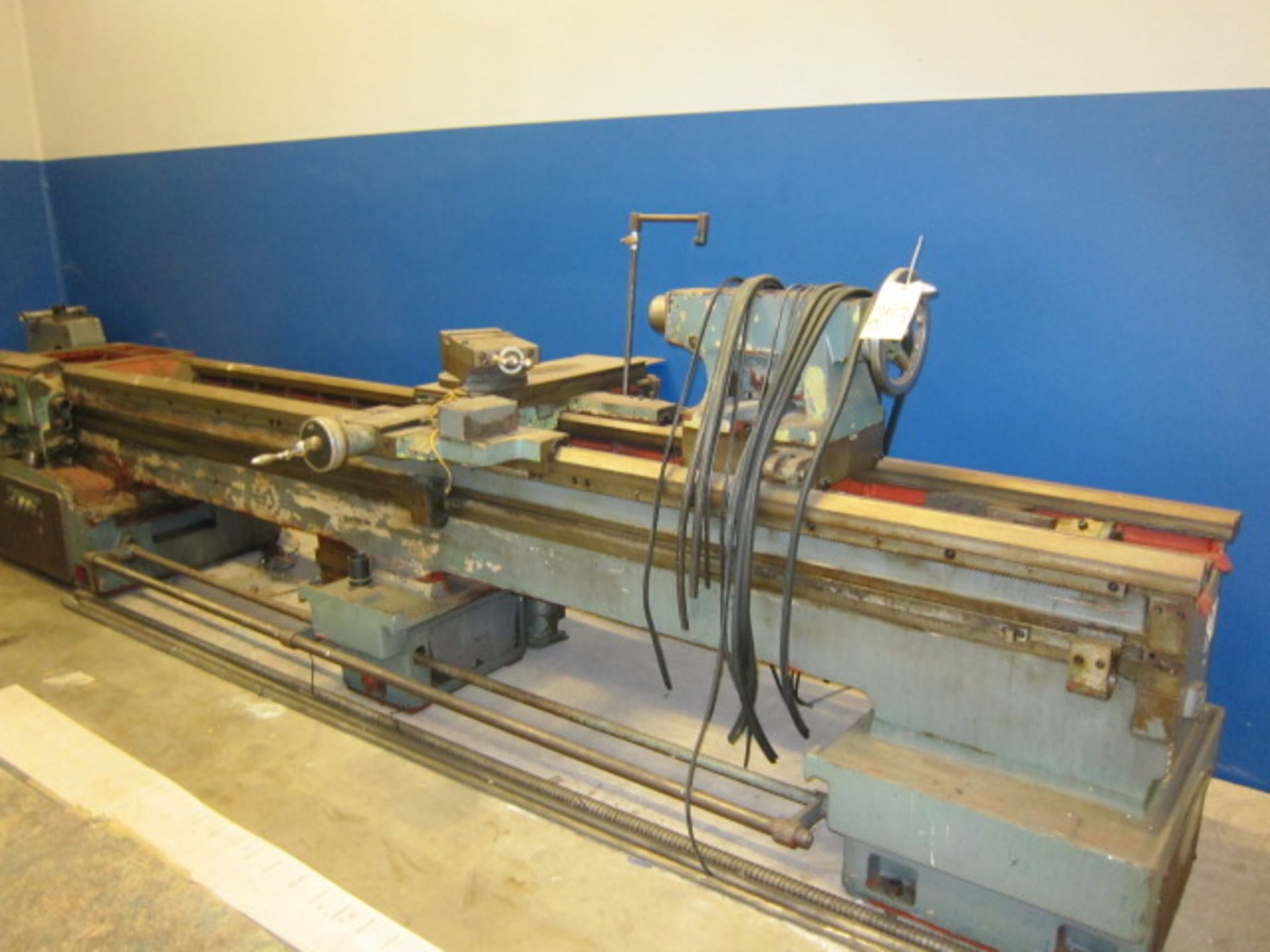 ENGINE LATHE, HWACHEON 24" X 120" (for parts only)