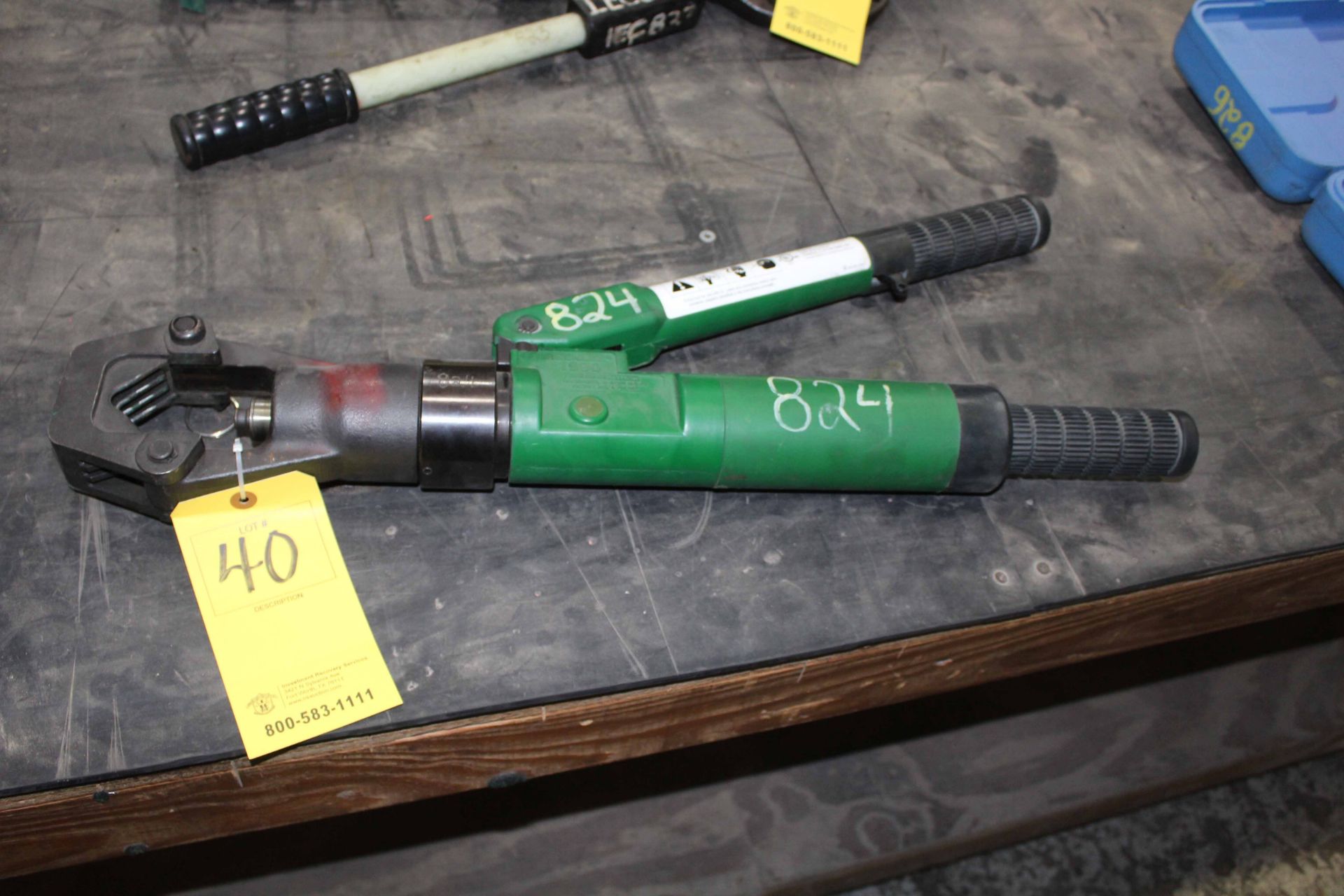 CRIMPING TOOL, GREENLEE MDL. 1990