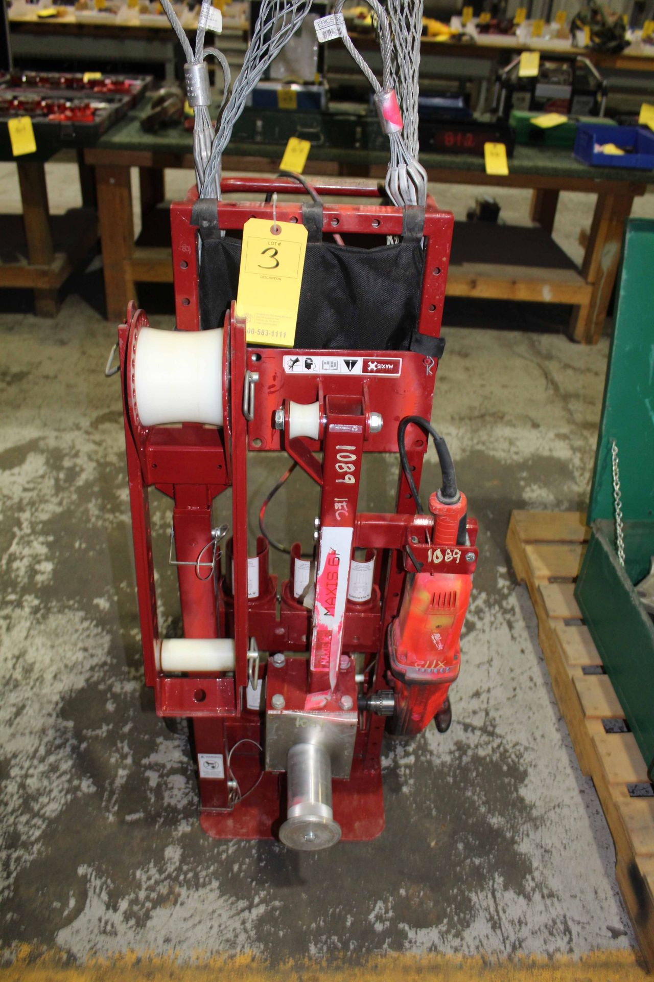 PORTABLE WIRE COILER, MIXIS MDL. 6K