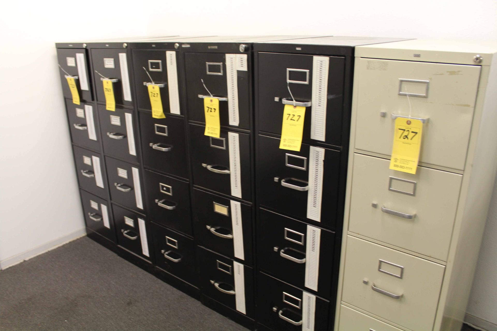 LOT OF FILE CABINETS, assorted