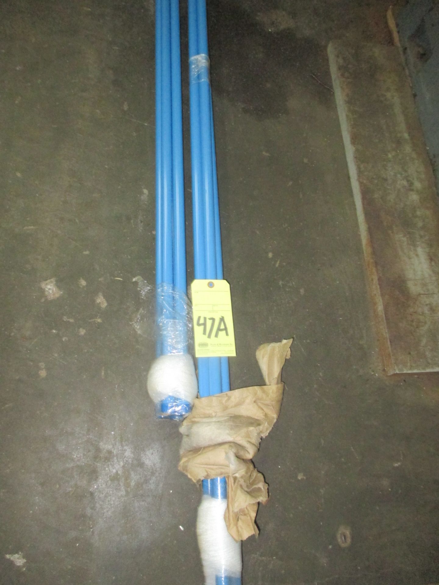 LOT CONSISTING OF: aluminum air tube, air hose & fittings