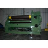 ROUNDO 10’ X 1-5/8” MDL. PS 500/10 DOUBLE PINCH PLATE BENDING ROLL, 19.69” roll dia., 85 HP motor,