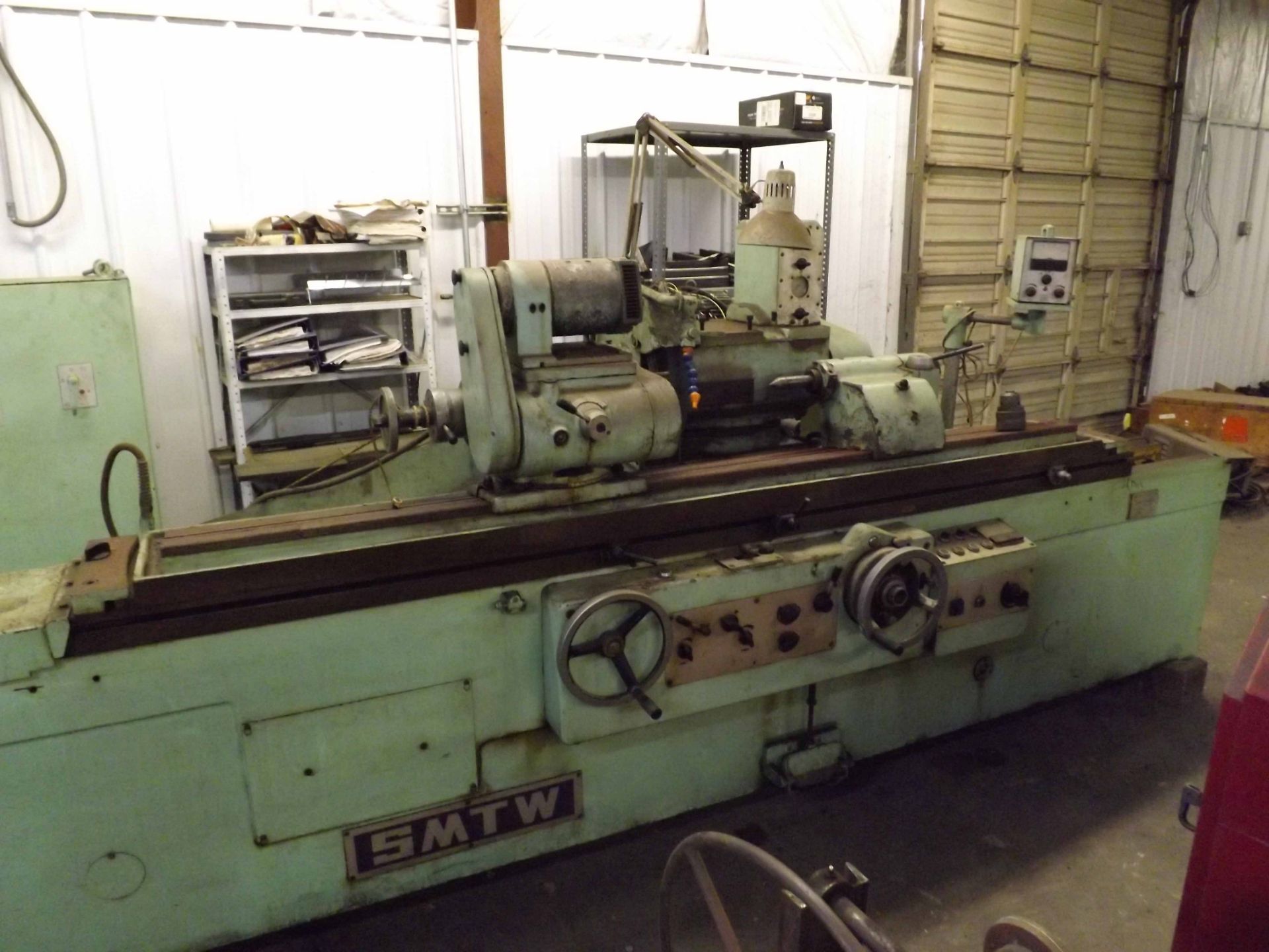 SMTW 12” X 60” MDL. MG1432AX1500 GRINDER, S/N 294 The client will load this machine for an